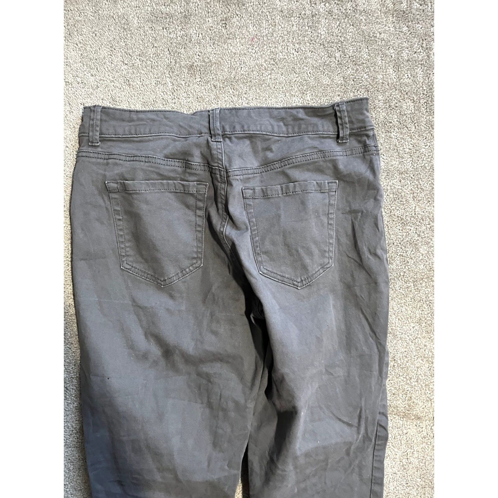 Gloria Vanderbilt Gloria Vanderbilt Jeans Women Slim Tapered 10 30x28 Gray Denim Cotton Spandex Classic 1990s? Size 32" / US 10 / IT 46 - 4 Thumbnail