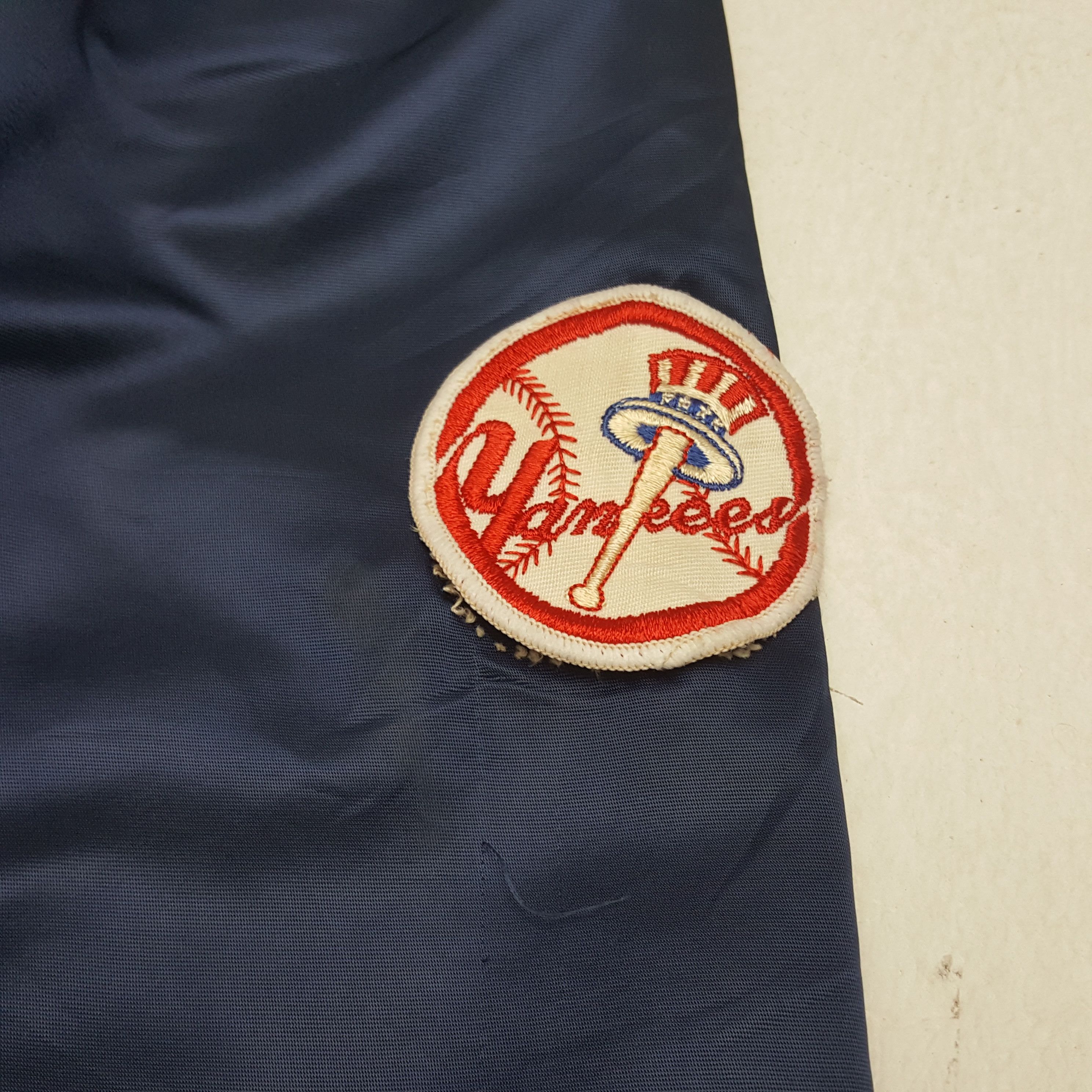 Vintage Vintage Yankees MLB Baseball Team Varsity Jacket Size US M / EU 48-50 / 2 - 9 Thumbnail