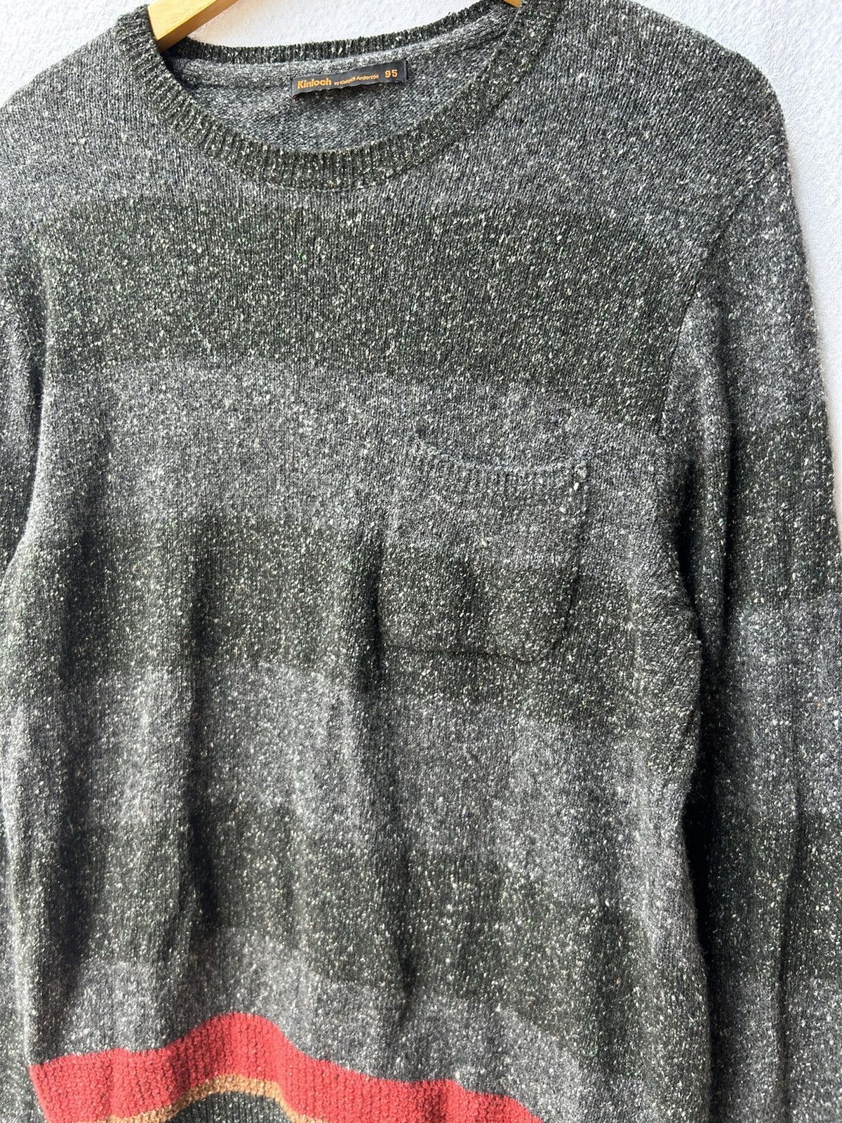 If Six Was Nine × Japanese Brand 💸BINDINGOFFER💸Kinloch Anderson Striped Knitt Longsleeve Size US L / EU 52-54 / 3 - 4 Thumbnail