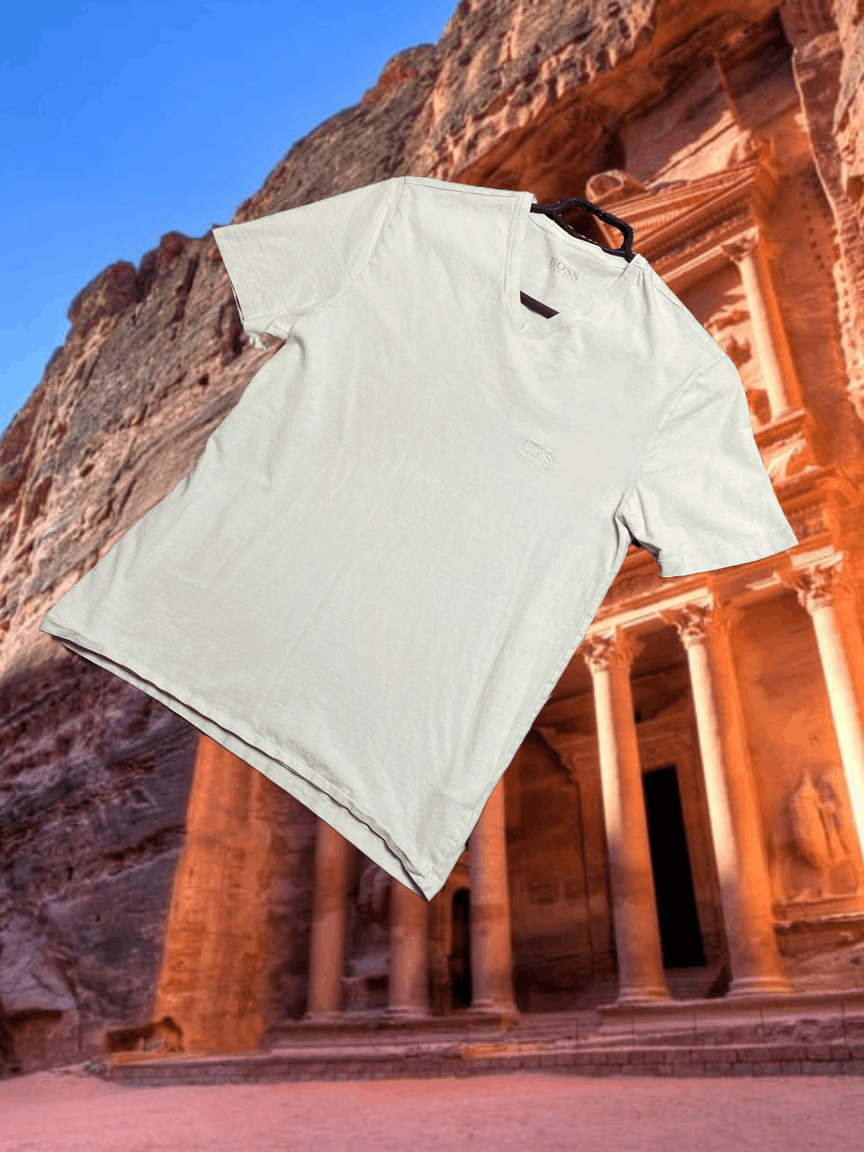 Hugo Boss Streetwear T-Shirt Hugo Boss logo white Y2K Vintage Size US S / EU 44-46 / 1 - 1 Thumbnail