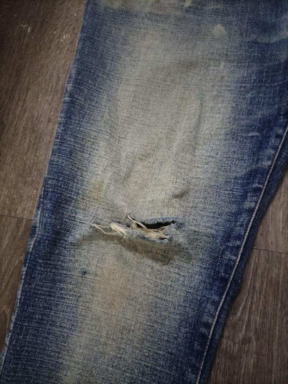 If Six Was Nine The Vintage Standard jeans tvs distressed punk style grunge Size US 34 / EU 50 - 10 Thumbnail