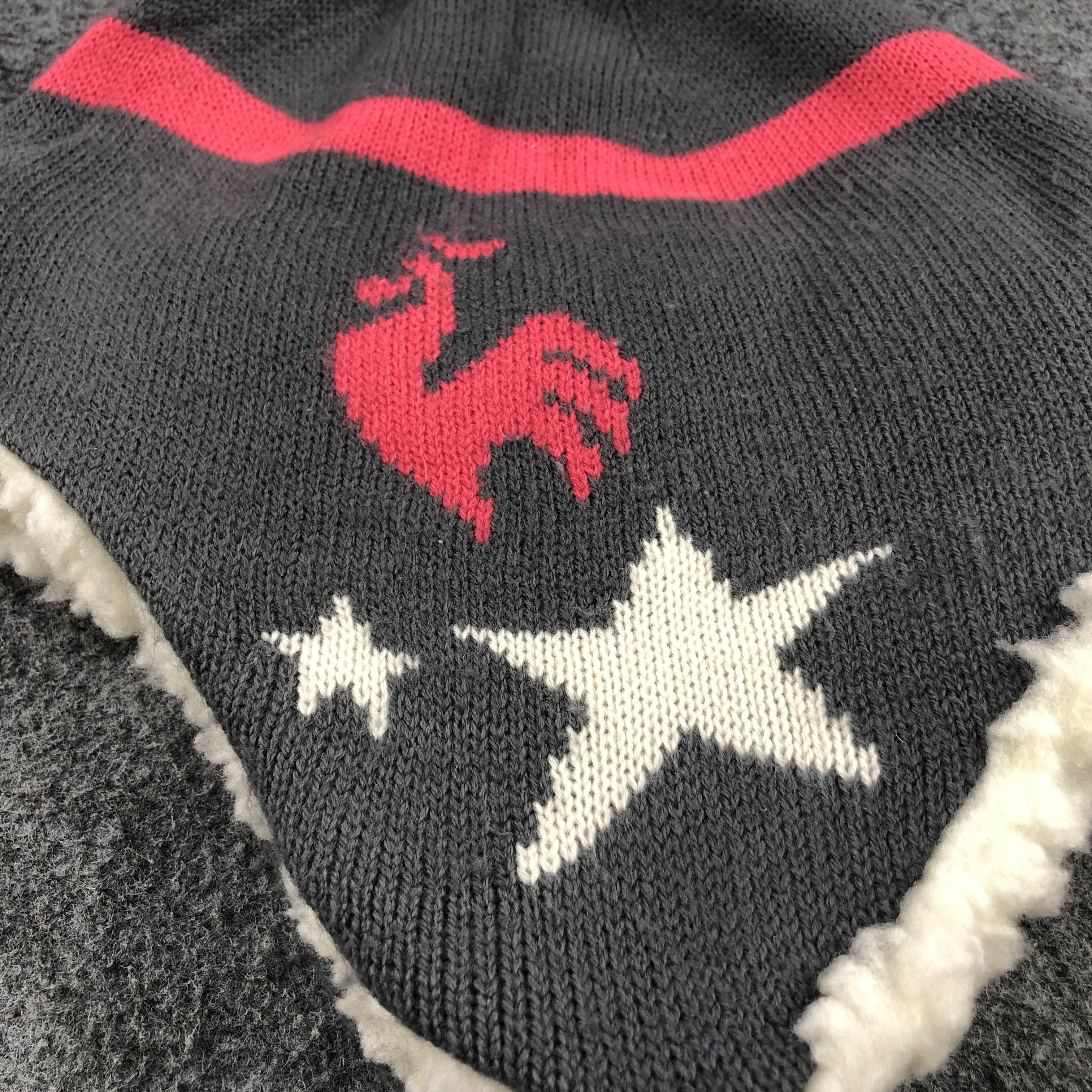 Le Coq Sportif Le Coq Sportif Earflap Bobble Beanie Snowcap Snow Hat B383 Size ONE SIZE - 4 Thumbnail