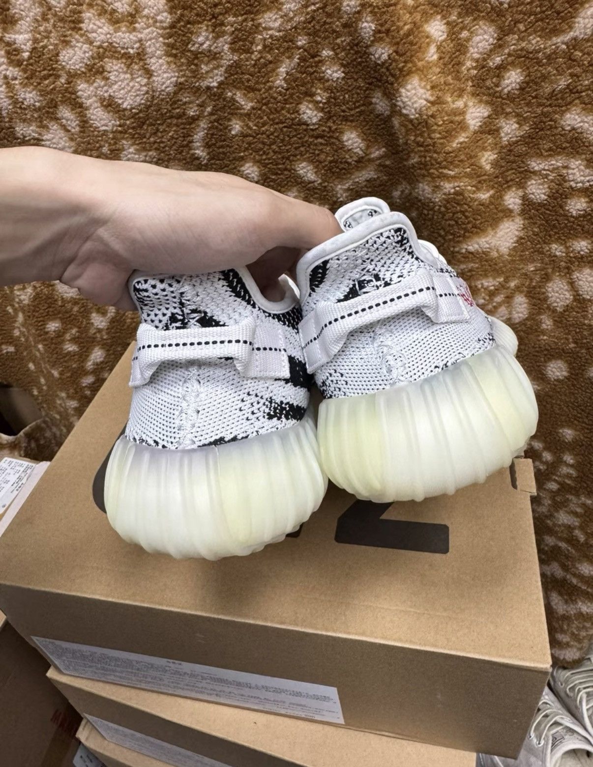 Adidas Adidas Yeezy 350 Zebra 2020 K37 Size US 8.5 / EU 41-42 - 8 Thumbnail