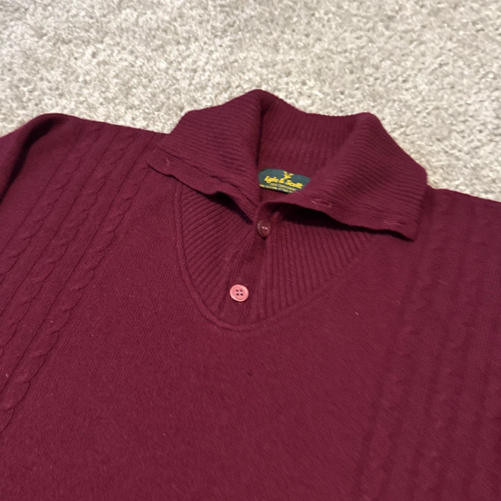 Lyle & Scott VINTAGE Lyle & Scott Sweater Shirt? Size US M / EU 48-50 / 2 - 4 Thumbnail