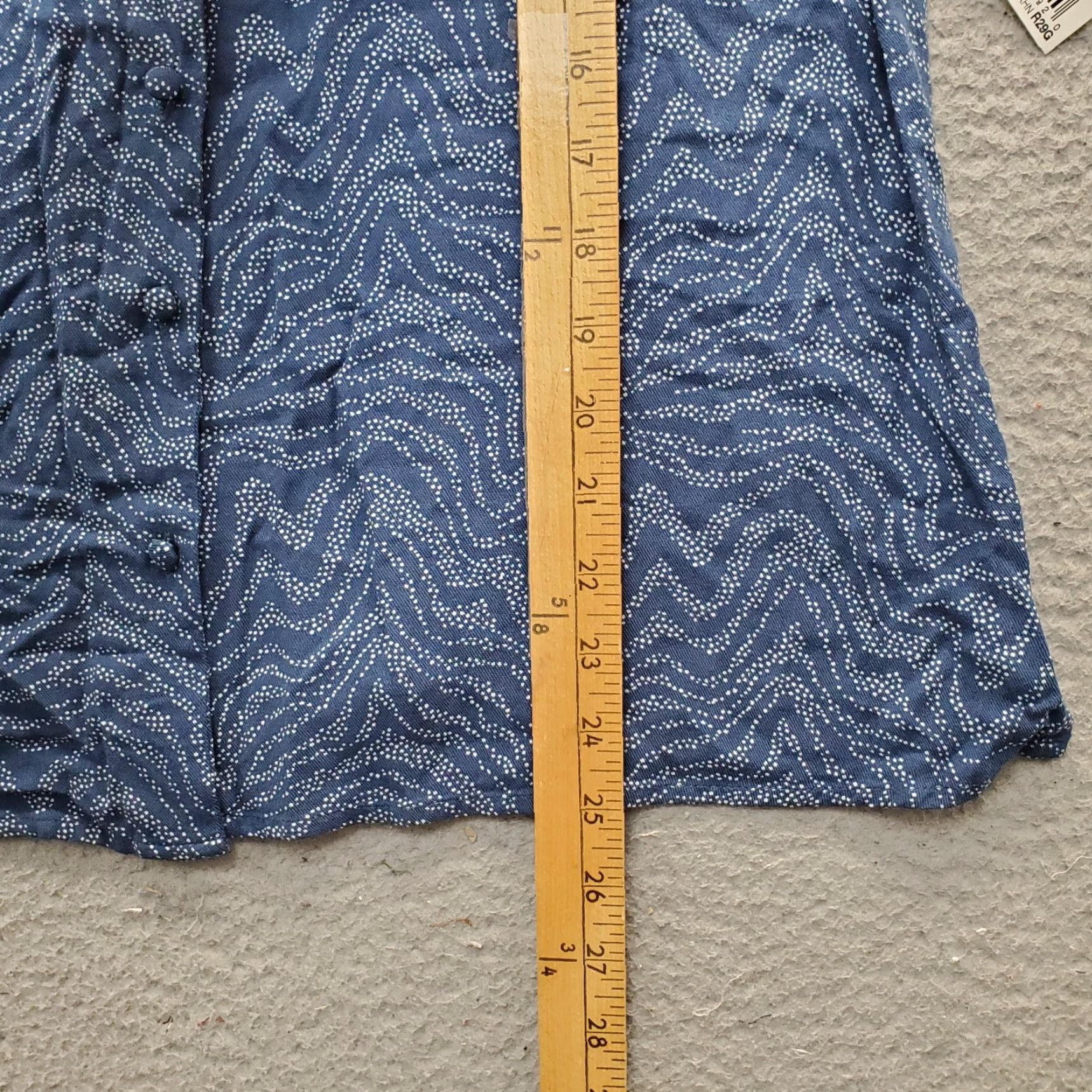 Vintage Goodthreads Blouse Womens Size XL Multi Short Sleeve V Neck Button Front Size XL / US 12-14 / IT 48-50 - 5 Thumbnail
