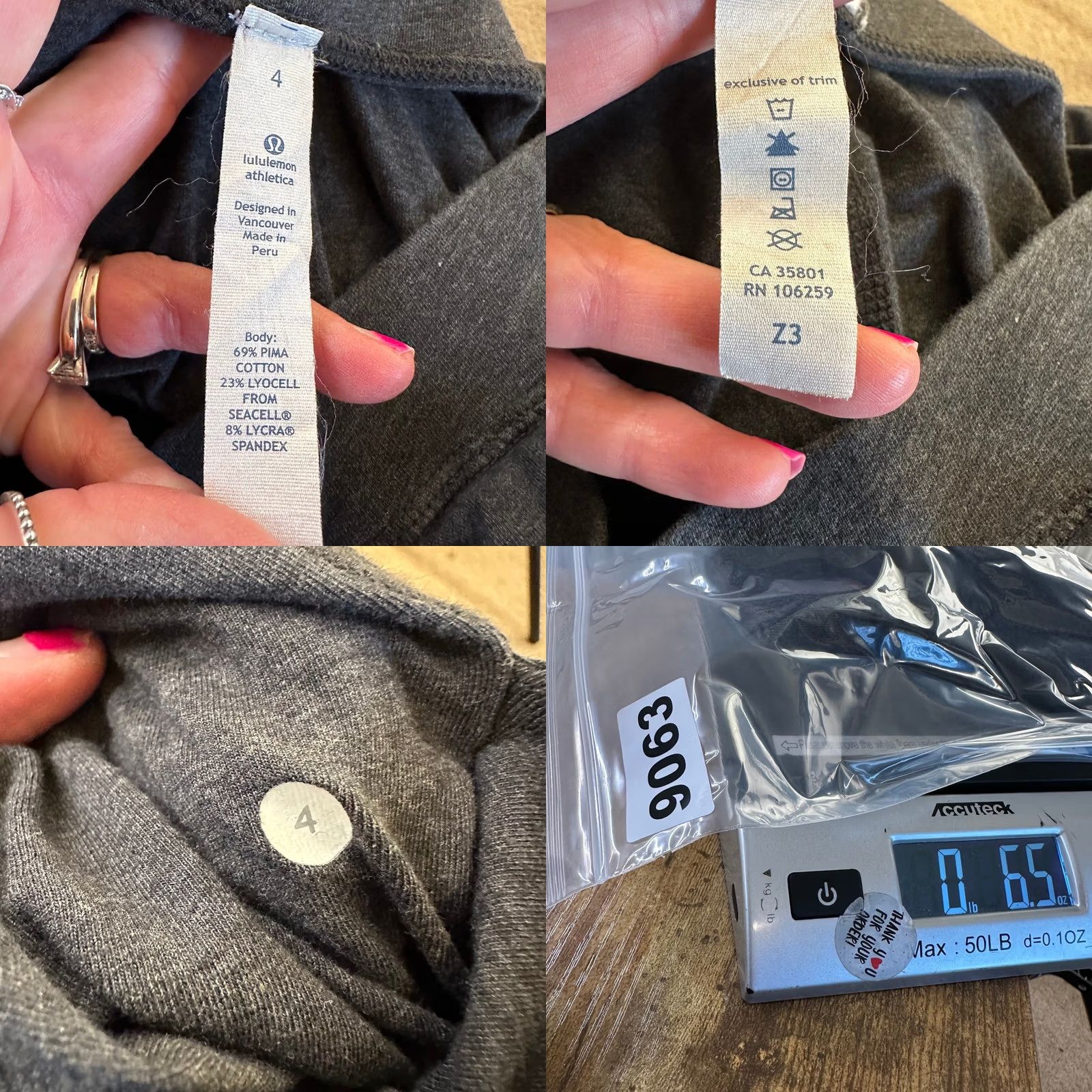 Lululemon Lululemon Street To Studio Pant Jogger Crop Gray Pima Cotton Size 4 Womens Size 26" / US 2 / IT 38 - 8 Thumbnail