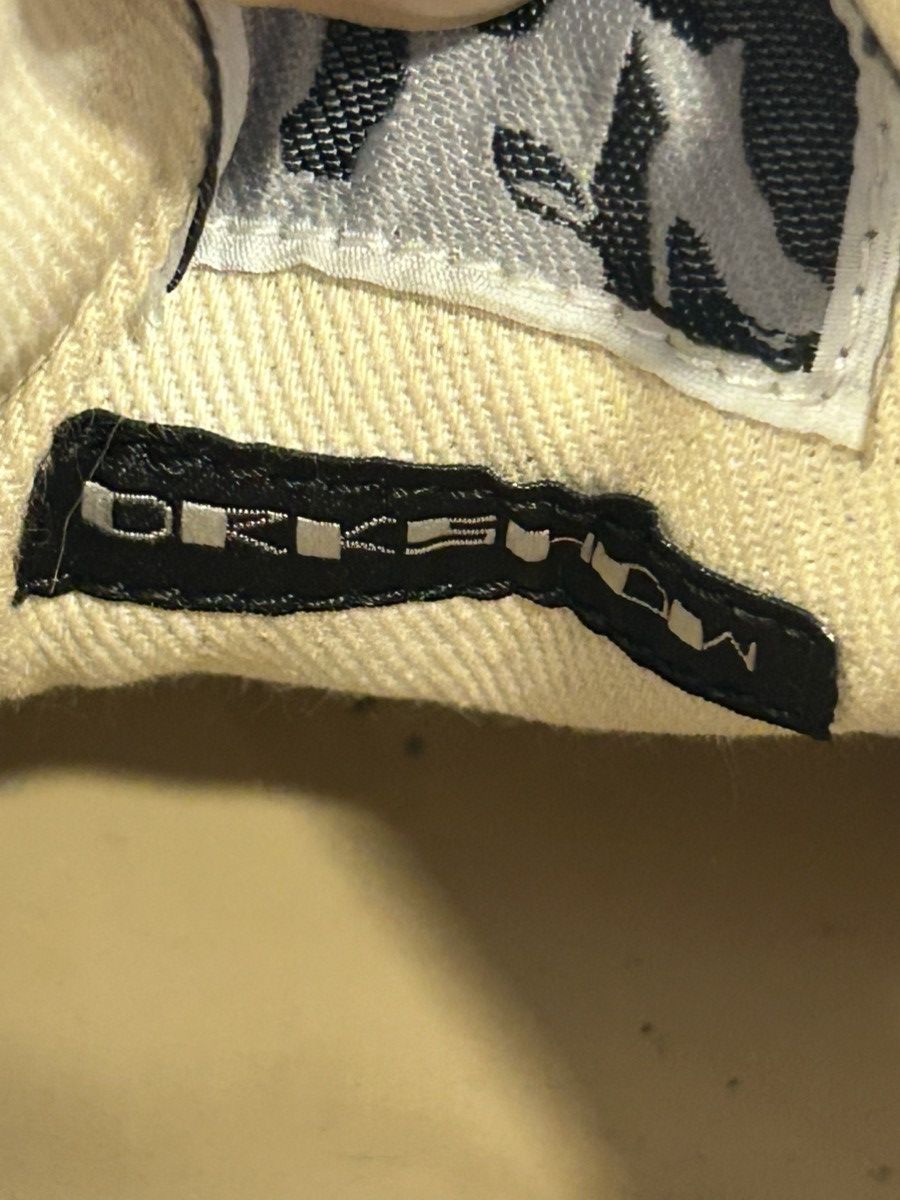 Rick Owens Drkshdw Rick Owen’s Drkshdw Canvas Jumbo Lace Low Sneakers Size US 5.5 / EU 38 - 12 Thumbnail