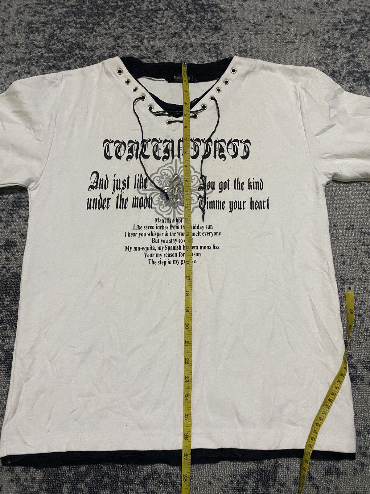 Hysteric Glamour Y2k Glow in mode laced ifsixwasnine sweatshirt Size US L / EU 52-54 / 3 - 6 Thumbnail