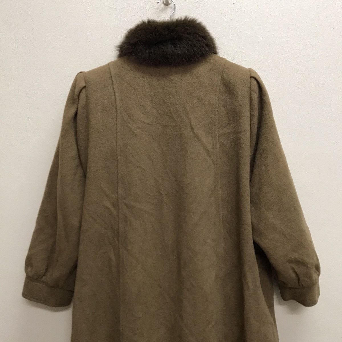 Nina Ricci Nina Ricci Paris Fur Wool Long Coat Jacket Size L / US 10 / IT 46 - 17 Thumbnail