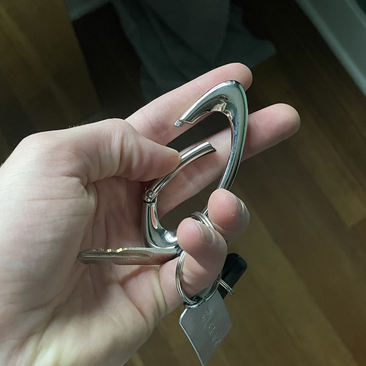 Supreme Chrome oval carabiner Size ONE SIZE - 3 Thumbnail