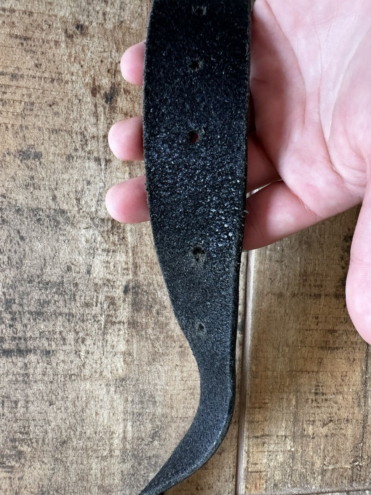 Genuine Leather Leather belt , black, 109 cm classic Size ONE SIZE - 7 Thumbnail