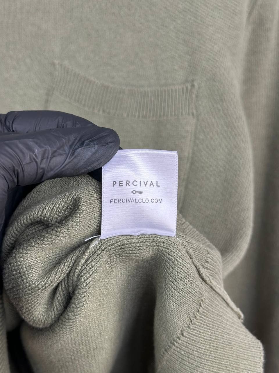 Percival Percival Jumper Crew LS Sweater Cotton w/ Pocket Sweatshirt Size US S / EU 44-46 / 1 - 12 Thumbnail
