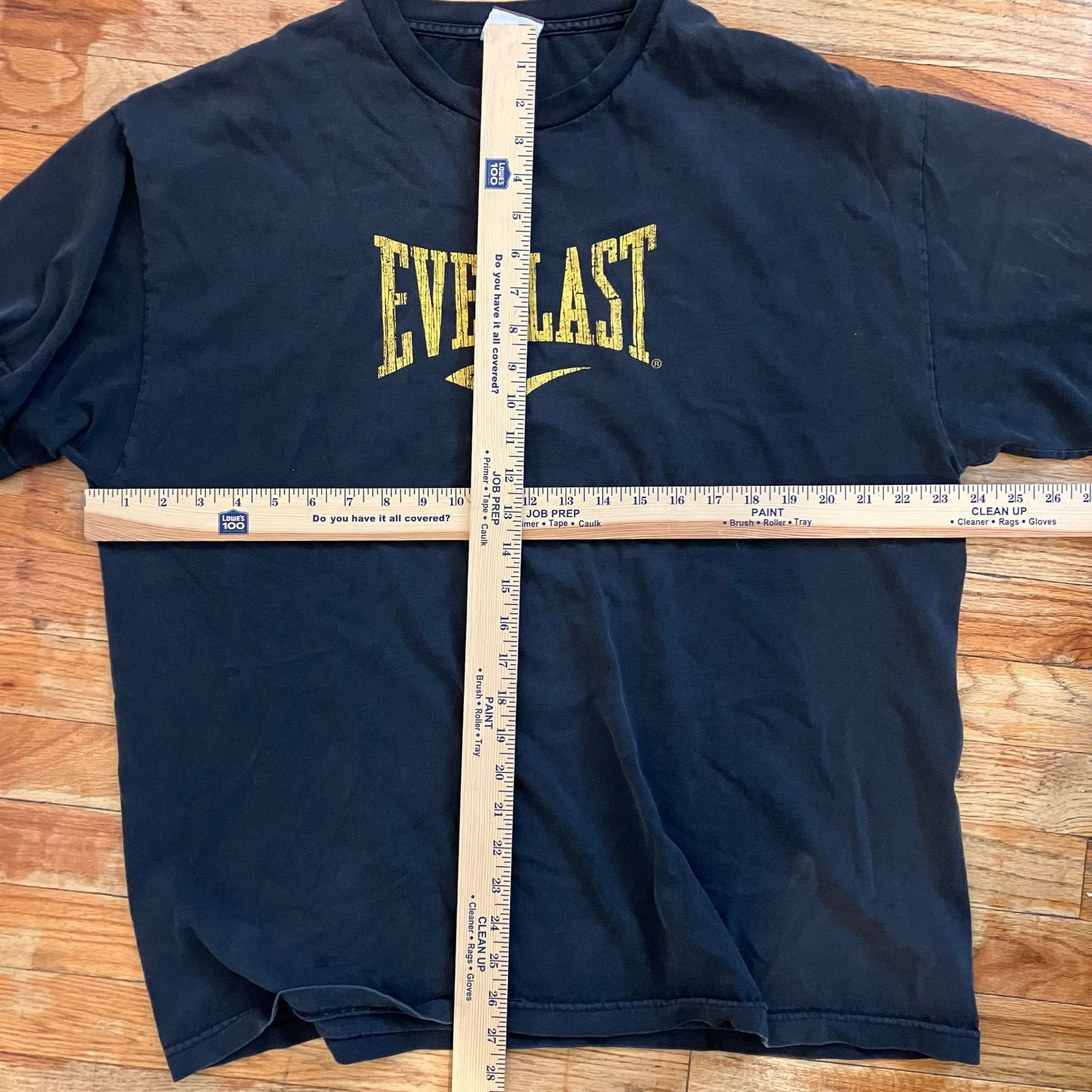 Everlast Vintage y2k Everlast Black and Yellow Crewneck T-shirt Size US XL / EU 56 / 4 - 5 Thumbnail