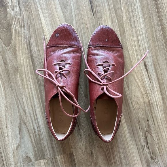 Opening Ceremony Opening Ceremony FIEL Pony Cap Toe Oxford "Ross" Dress Shoe Size US 8.5 / IT 38.5 - 2 Thumbnail