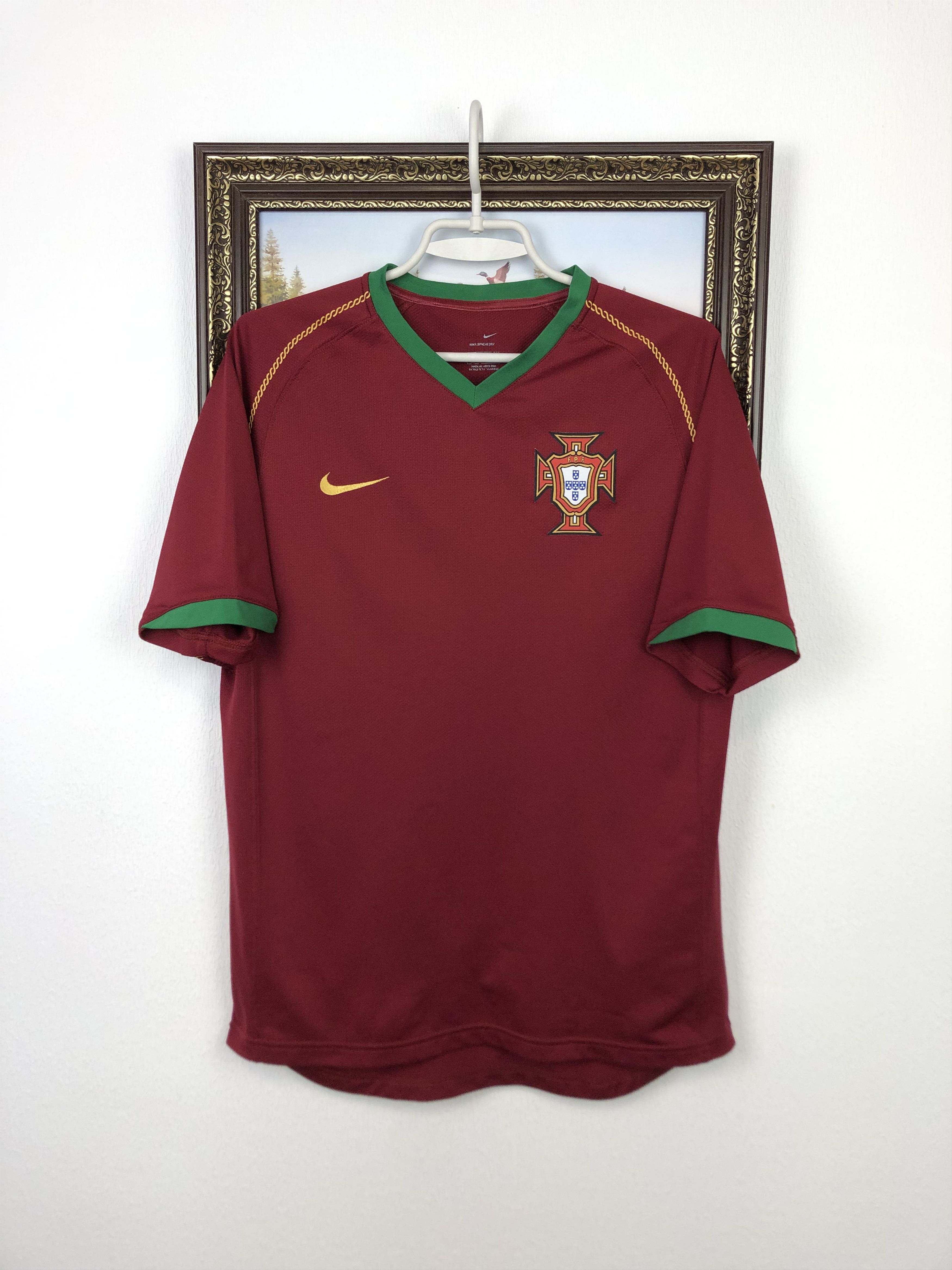 Nike Portugal football shirt Soccer Nike Jersey National Trikot Size US S / EU 44-46 / 1 - 1 Thumbnail