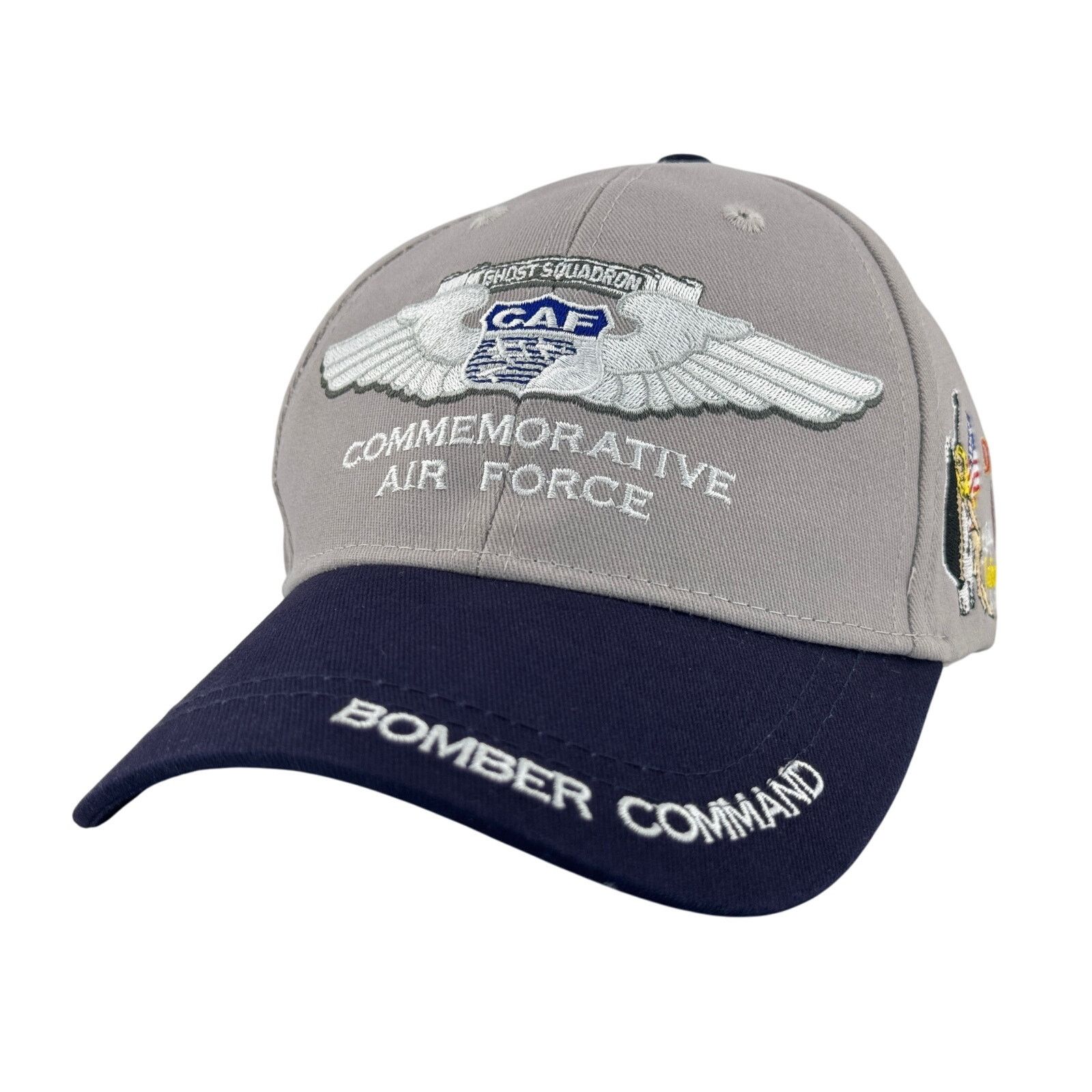 Other Air Force Bomber Patchwork Hat - CAF Military Strapback Cap Size ONE SIZE - 1 Thumbnail