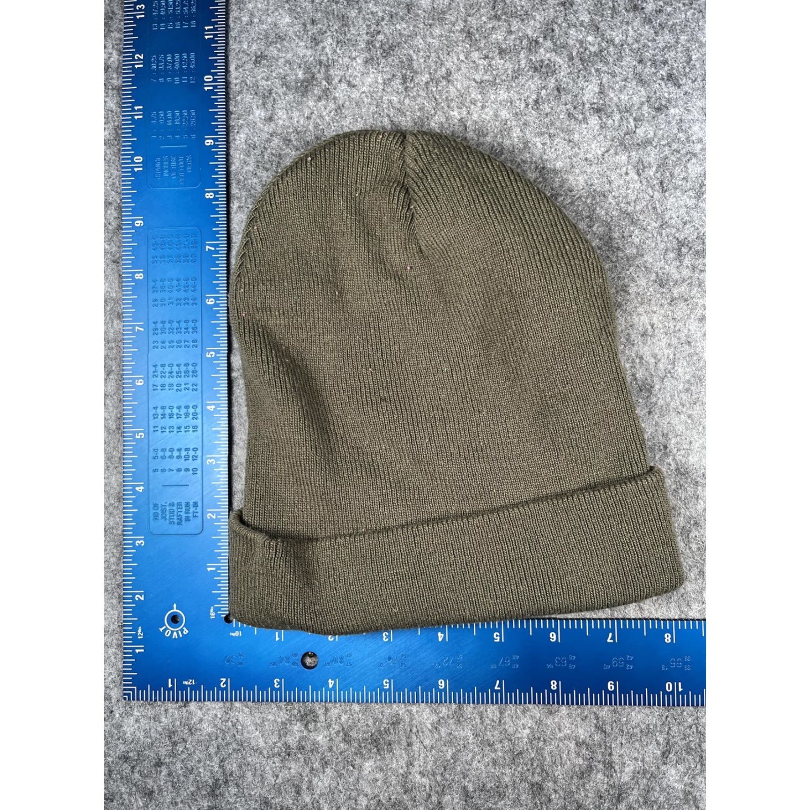 Vintage Wild Fable Beanie Teens One Size Green Knit Lined Stretch Casual Winter Hat Size ONE SIZE - 3 Thumbnail