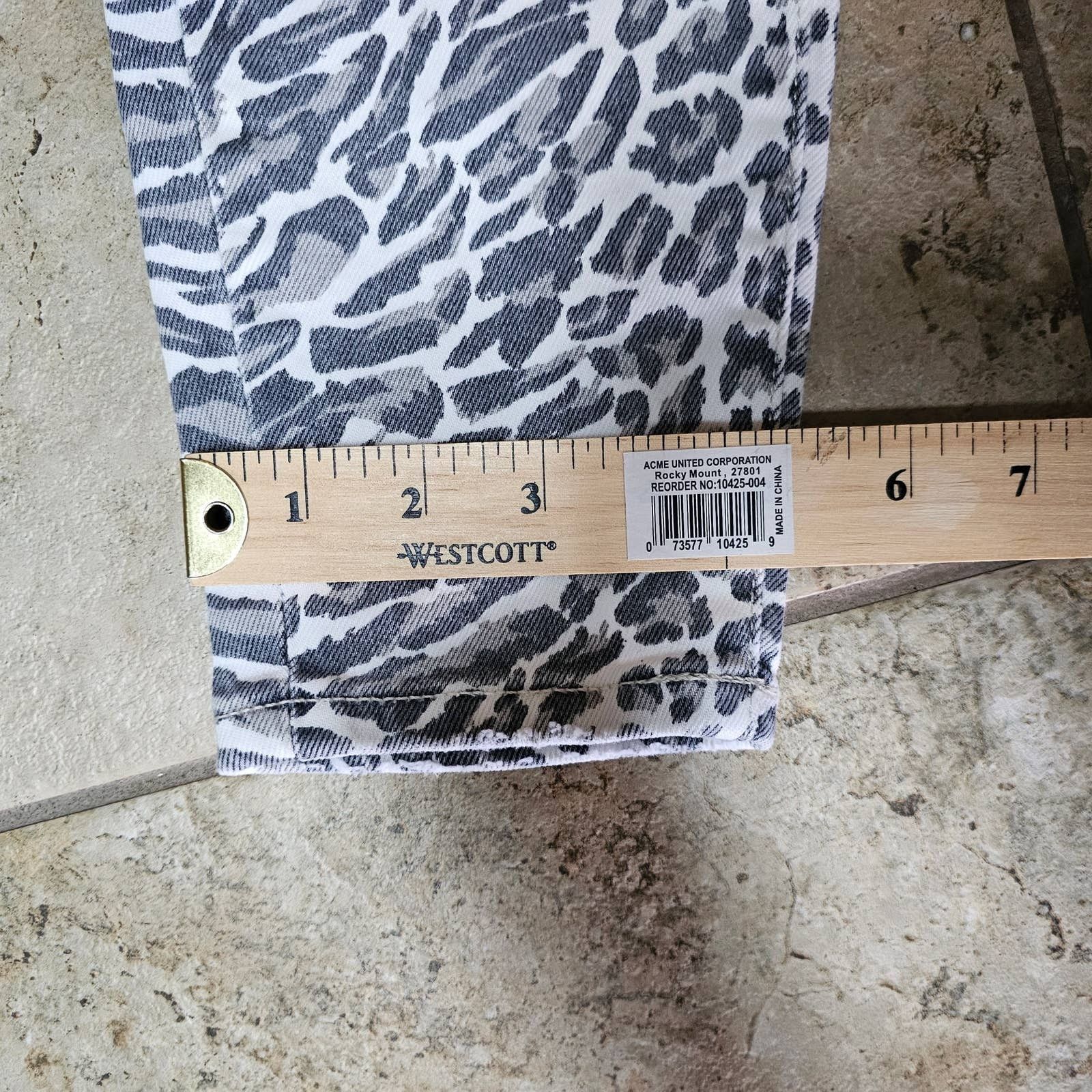 Current/Elliot Current/Elliott Stiletto Leopard Skinny Jeans Size 25 Size 25" / US 0 / IT 36 - 8 Thumbnail