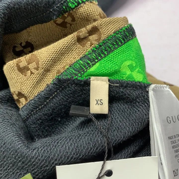 Gucci GUCCI Colorblock Cropped Hoodie for Women-2507 Size XS / US 0-2 / IT 36-38 - 2 Thumbnail