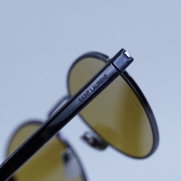 Saint Laurent Paris 🕶️ New Saint Laurent SL707 003 Sunglasses -Grey and Havana Size ONE SIZE - 8 Thumbnail
