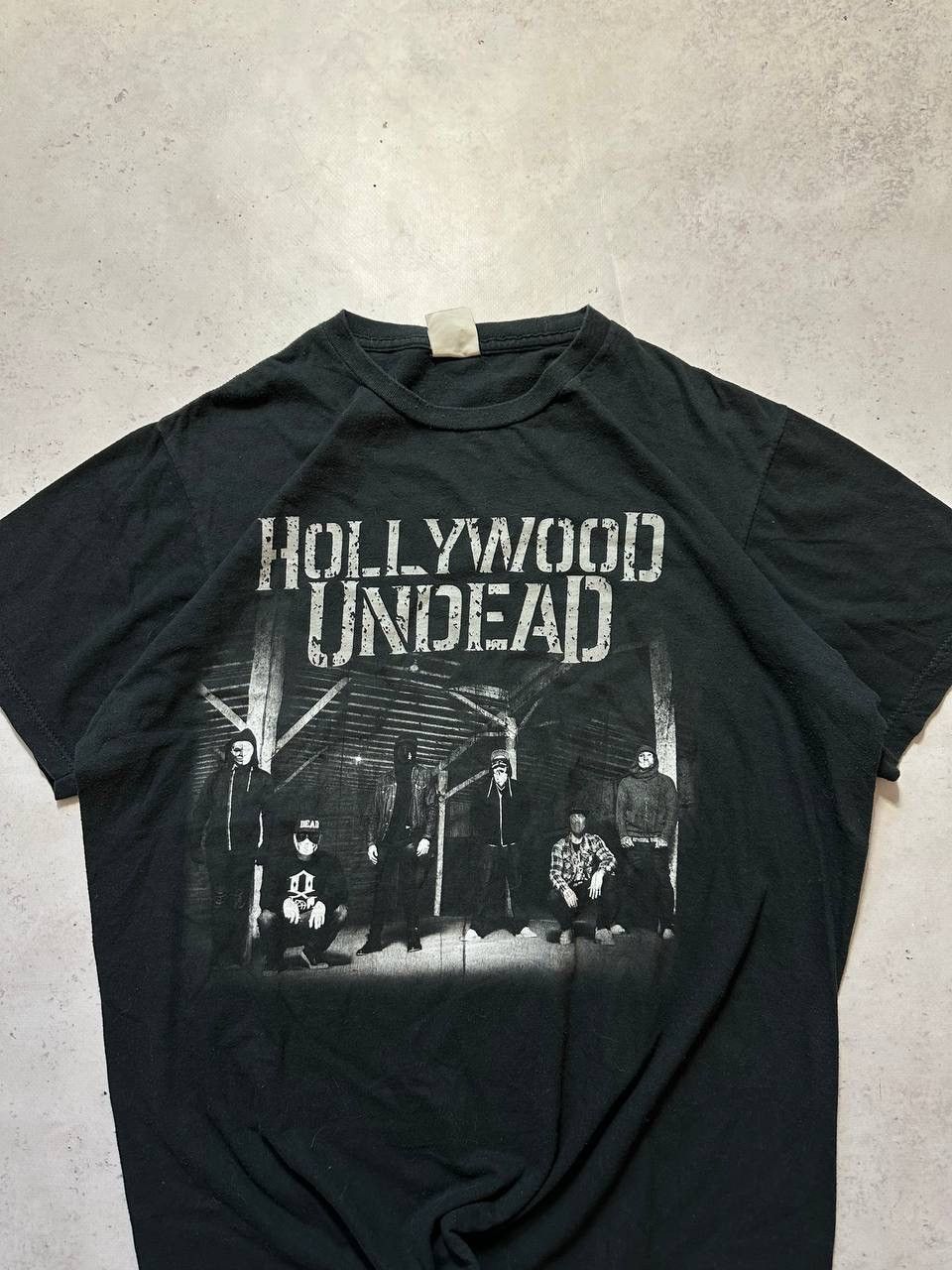 Band Tees × Vintage Vintage Hollywood Undead Promo Boxy Tee L Size US L / EU 52-54 / 3 - 2 Thumbnail