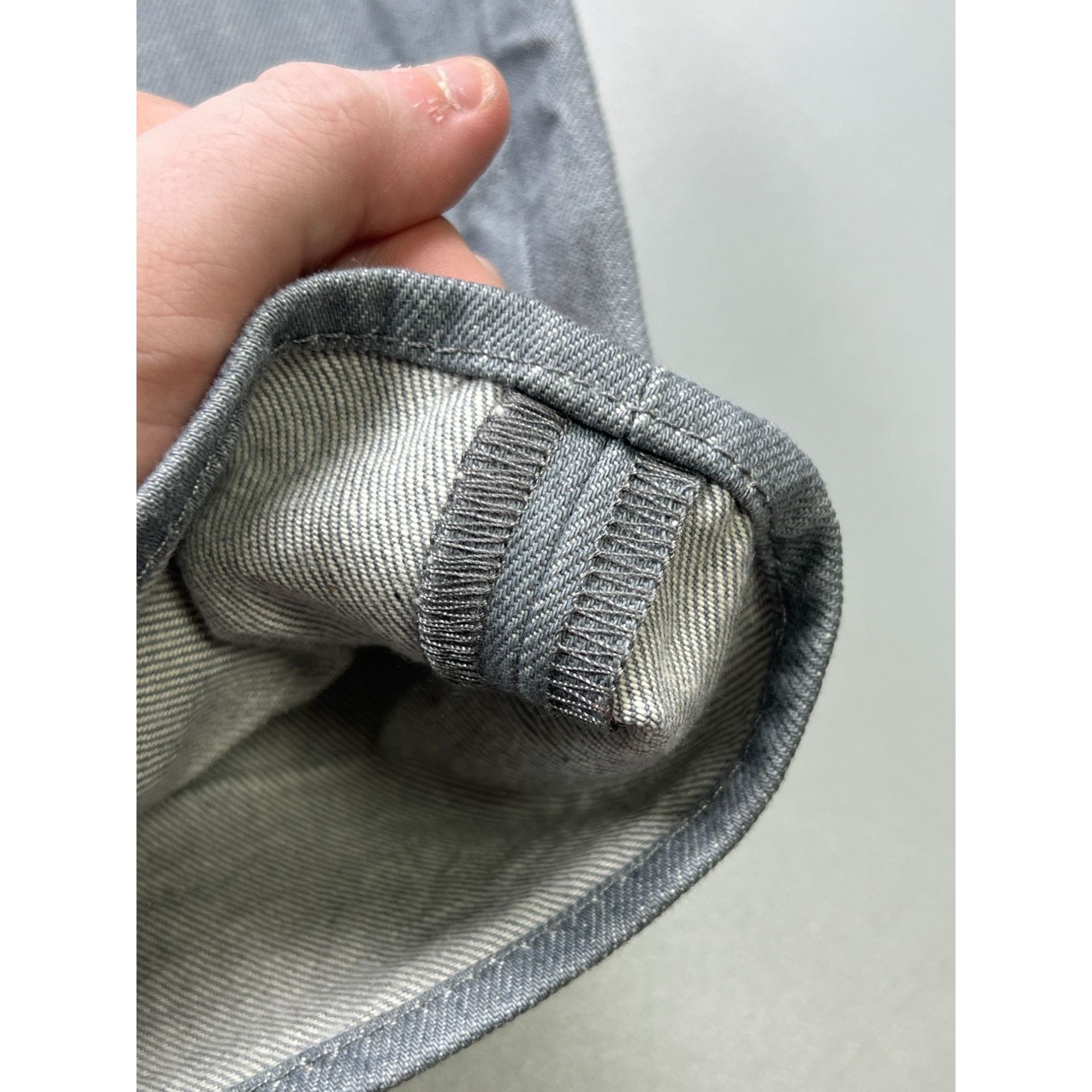 Levi's NWOT Levi’s 501 Gray Denim Jeans Pants (Y0916) Size US 36 / EU 52 - 3 Thumbnail