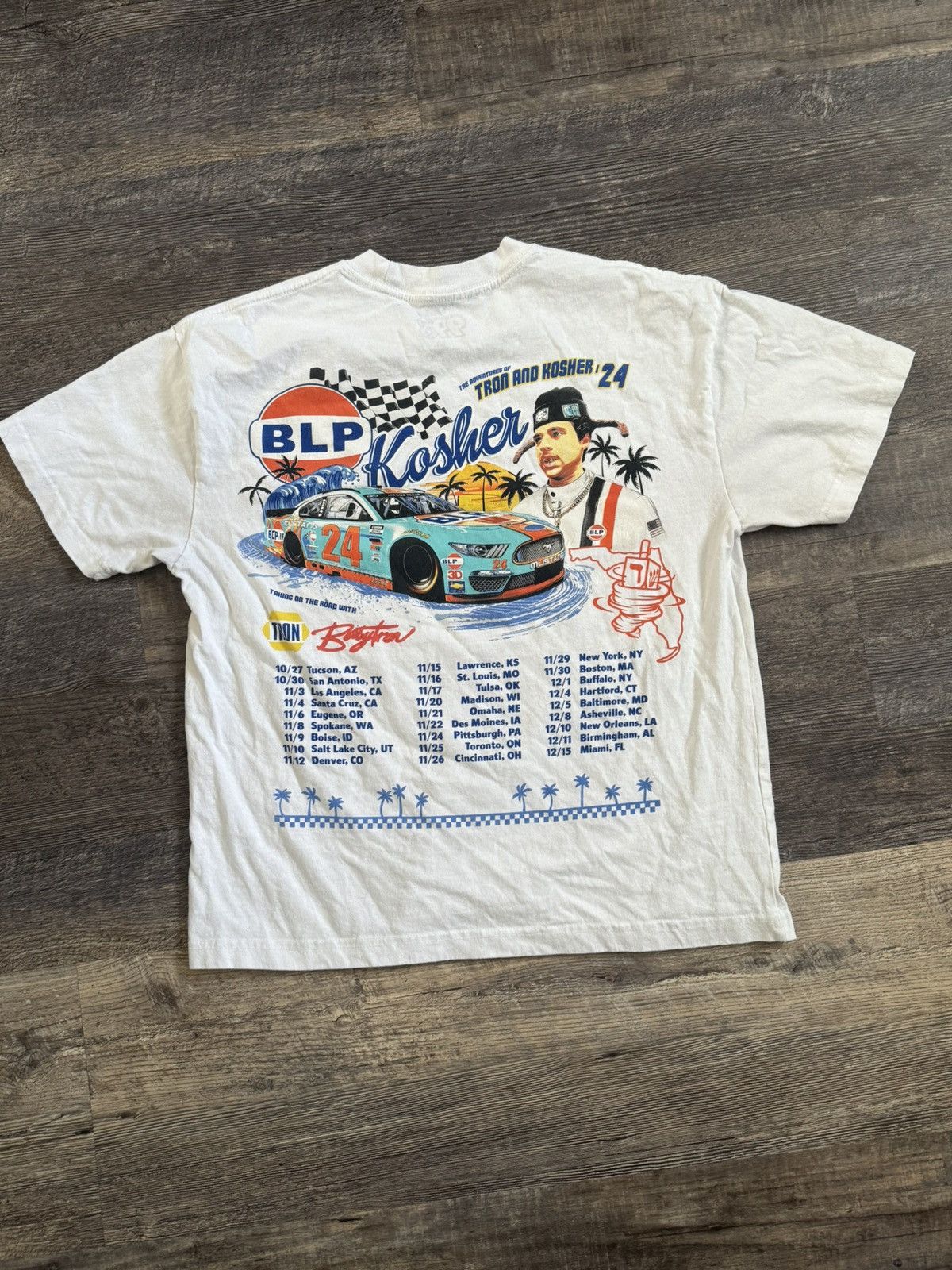 Other BLP Kosher x Babytron tour tee Size US M / EU 48-50 / 2 - 1 Thumbnail
