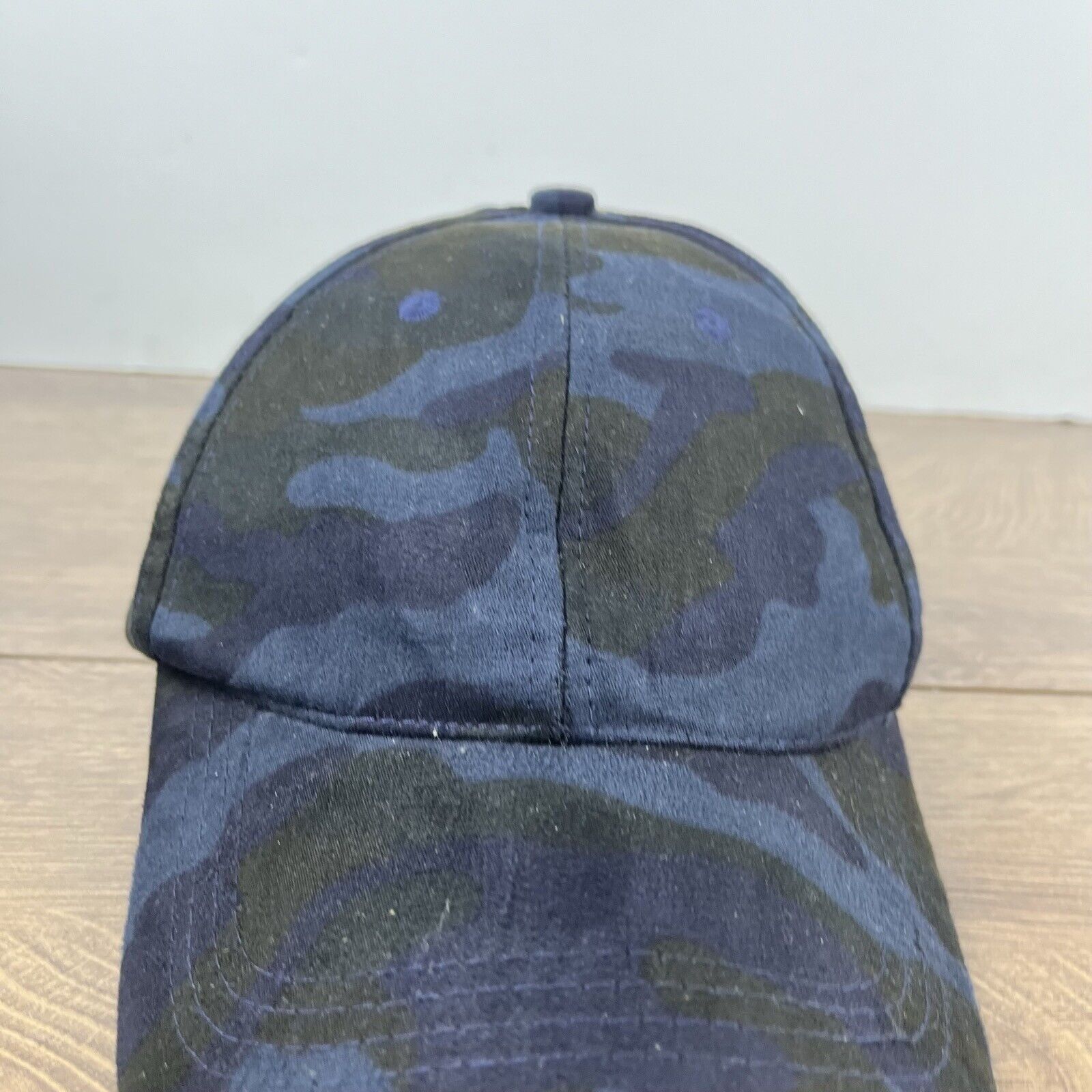 Other Black Blue Camo Hat Black Camo Baseball Hat Adjustable Hat B Size ONE SIZE - 7 Thumbnail