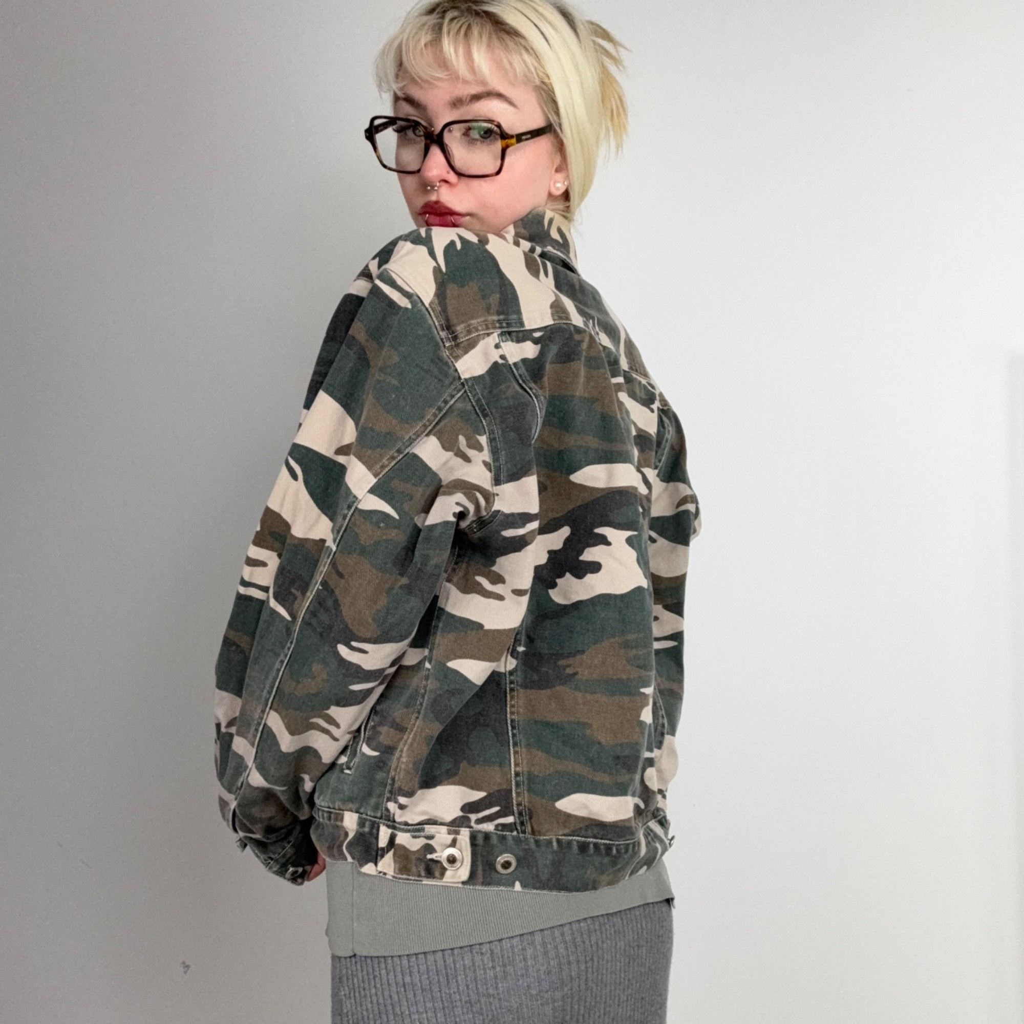 Other S - Nevada Camo Denim Jacket Size S / US 4 / IT 40 - 3 Thumbnail