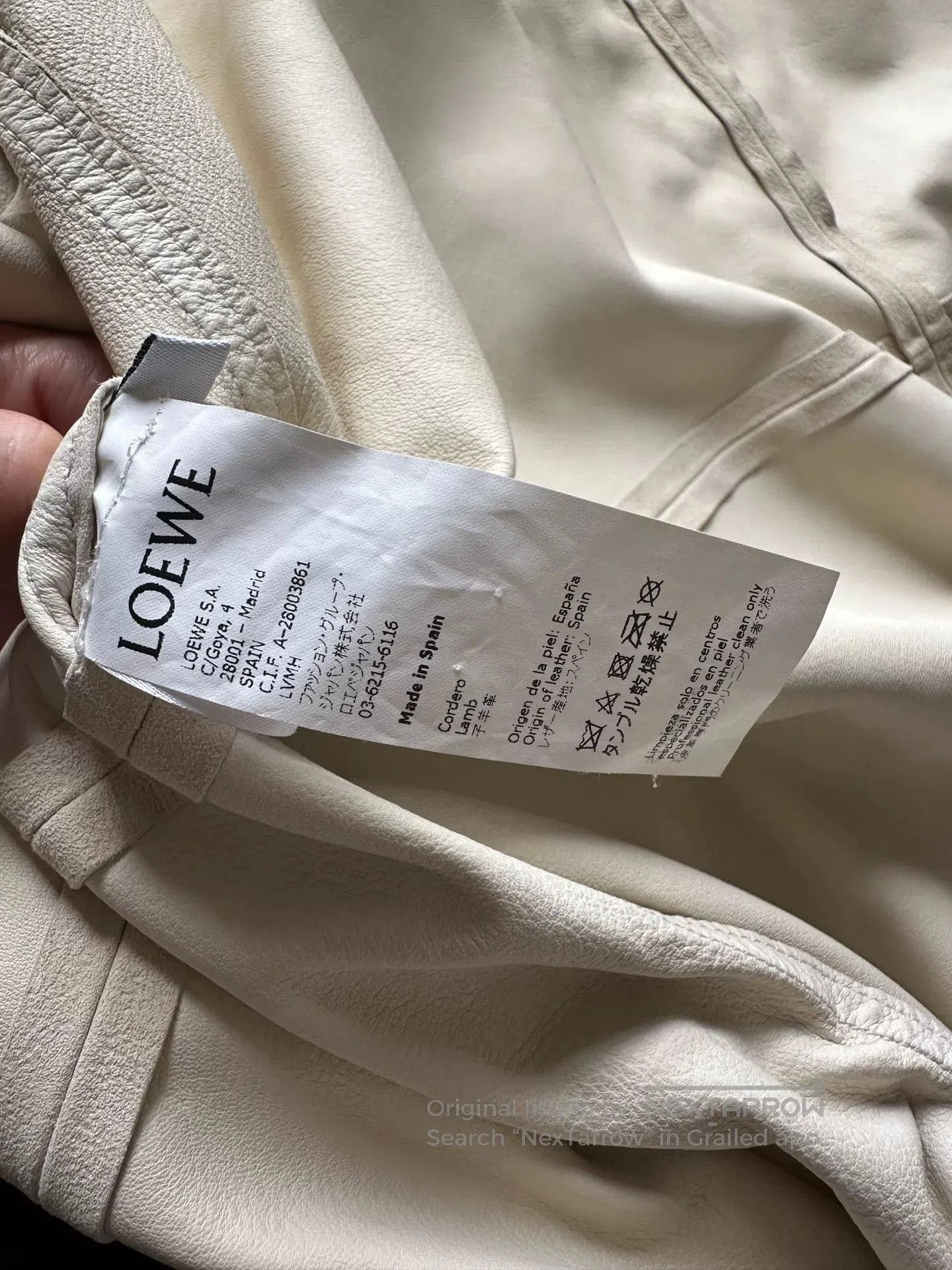 Loewe Sheepskin Shirt Jacket.