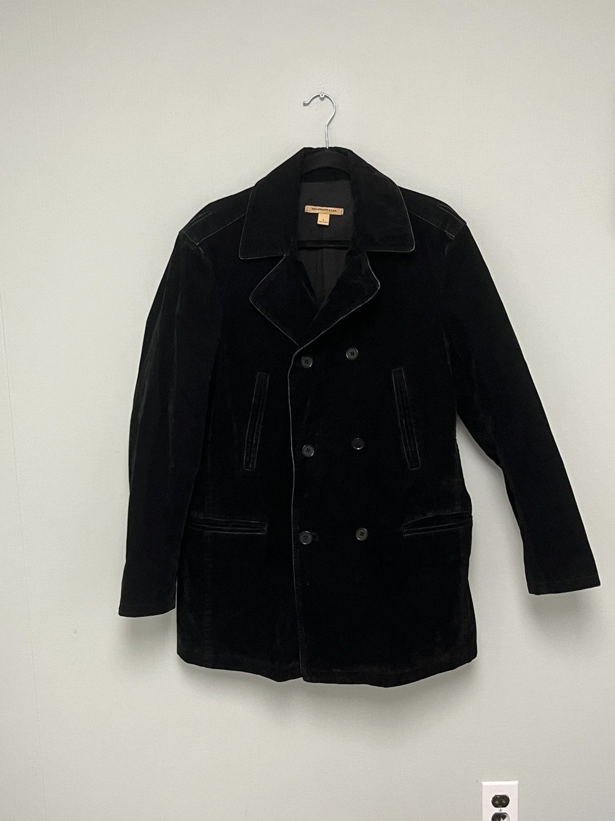 John Varvatos Flocked velvet coat. Size Size US M / EU 48-50 / 2 - 13 Thumbnail