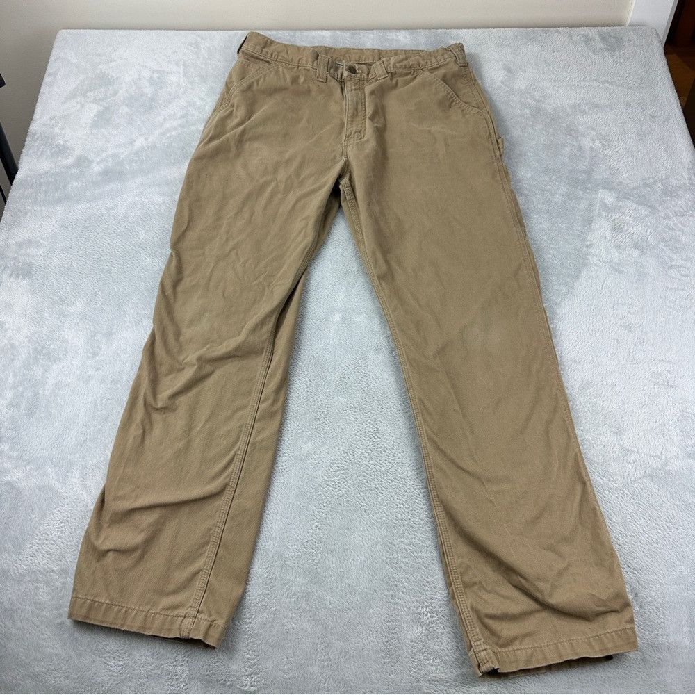 Carhartt Carhartt Men's Relaxed Fit Twill Utility Work Pant Size 36x Size US 36 / EU 52 - 1 Thumbnail