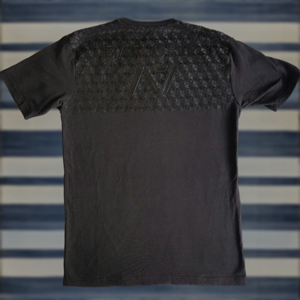 A7 Bar Grip Black Stealth Squat Bench Deadlift SBD Powerlift Med Graphic Shirt Men M
