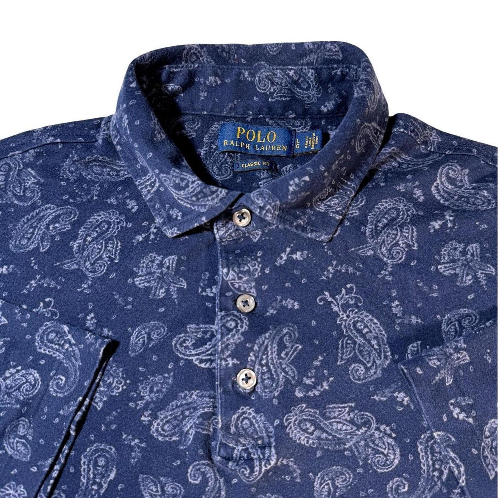 Polo Ralph Lauren Polo Ralph Lauren Mens Classic Fit Short Sleeve Size L Size US L / EU 52-54 / 3 - 5 Thumbnail