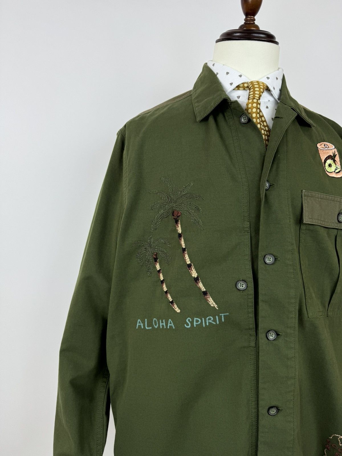 Scotch & Soda Scotch & Soda Army overshirt military jacket Hawaii shirt Size US XL / EU 56 / 4 - 8 Thumbnail