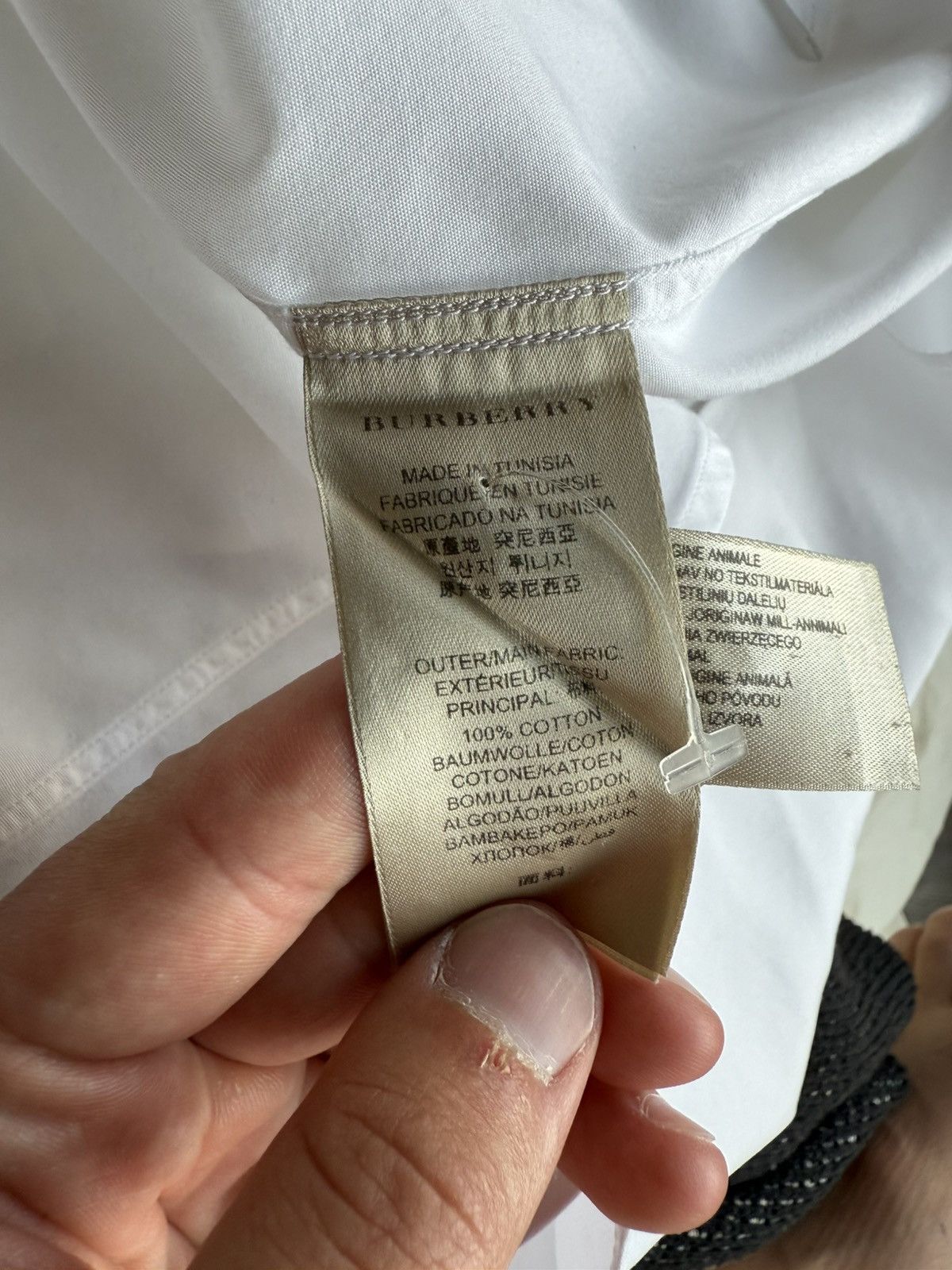 Burberry Burberry London White Button-Down Shirt – Slim Fit, Medium Size US M / EU 48-50 / 2 - 5 Thumbnail