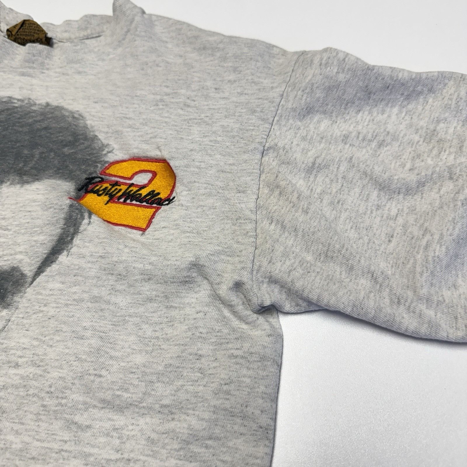 Nutmeg Vintage 90s Rusty Wallace Nutmeg Racing T Shirt Mens Medium Size US M / EU 48-50 / 2 - 5 Thumbnail