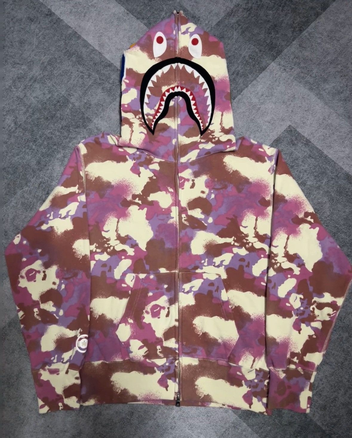 Bape BAPE CAMO SHARK FULL ZIP HOODIE Size M / US 6-8 / IT 42-44 - 1 Thumbnail