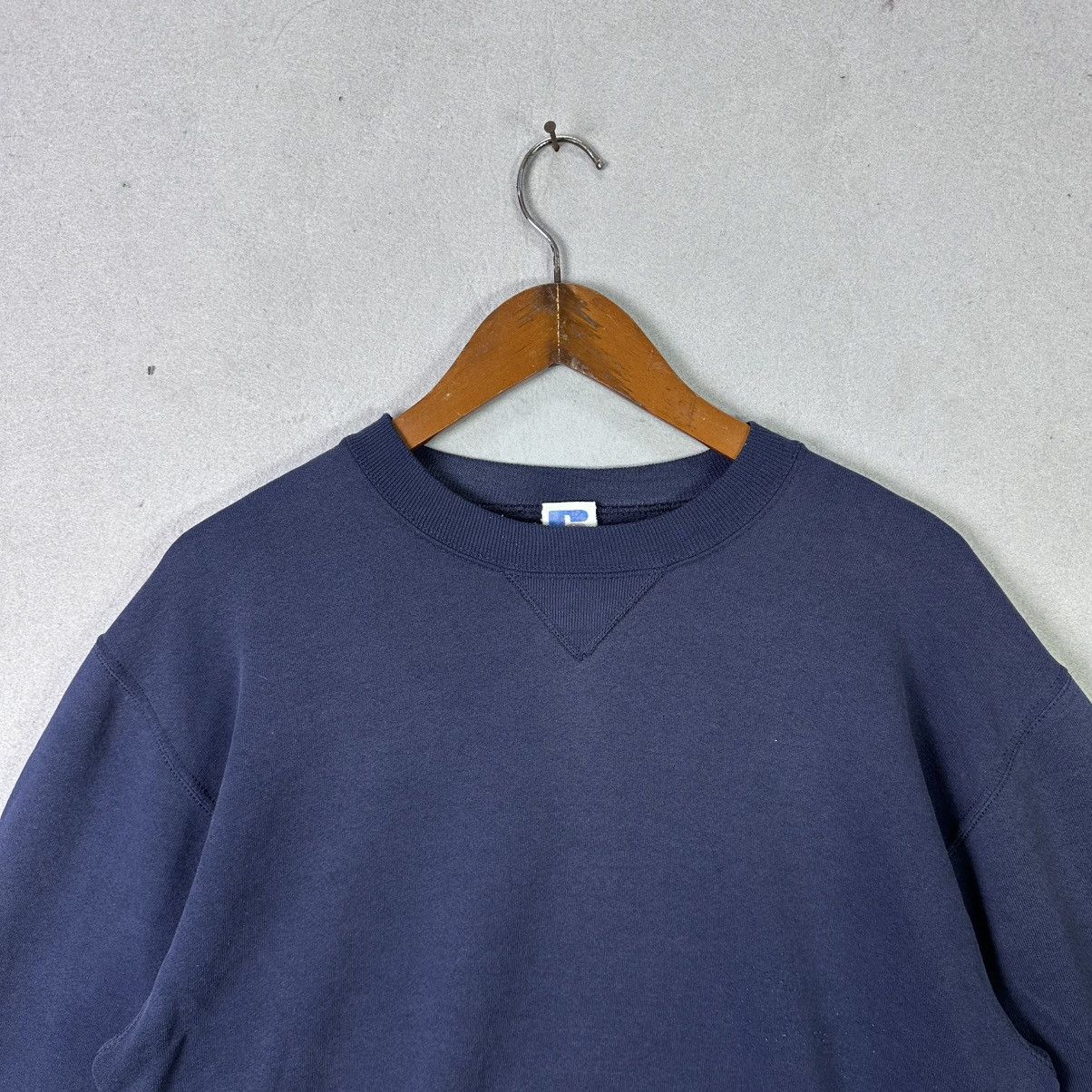 Russell Athletic Vintage Russell Athletic Sweatshirt Navy Blue Made in USA Size US L / EU 52-54 / 3 - 2 Thumbnail
