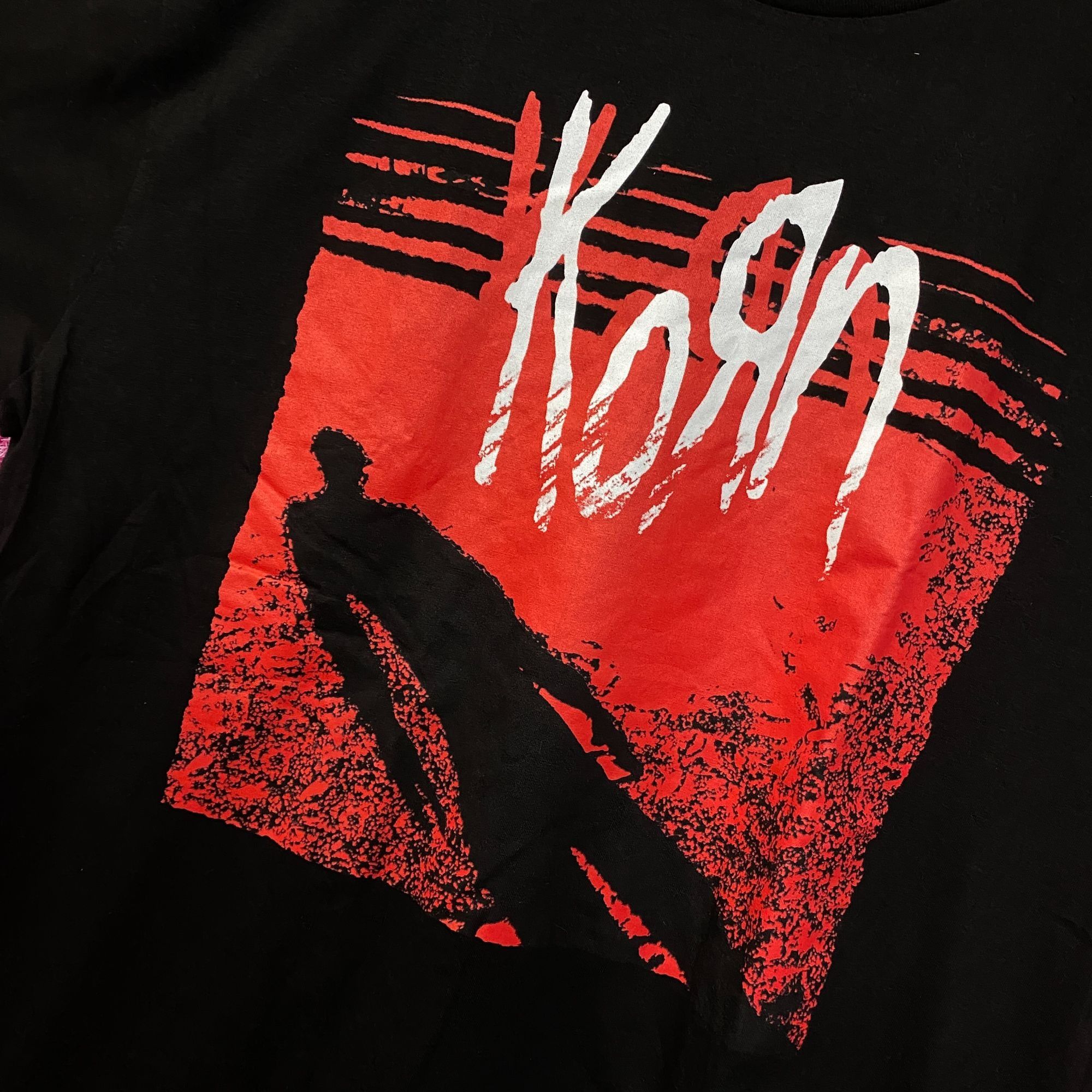 Band Tees × Vintage Korn Shadow Man Rock Tshirt size large Size US L / EU 52-54 / 3 - 4 Thumbnail