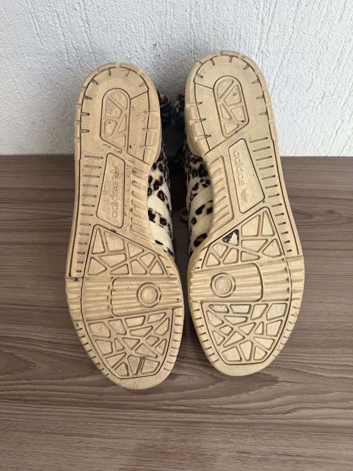 Adidas × Jeremy Scott Leopard sandstorm sneaker Size US 11 / EU 44 - 20 Thumbnail