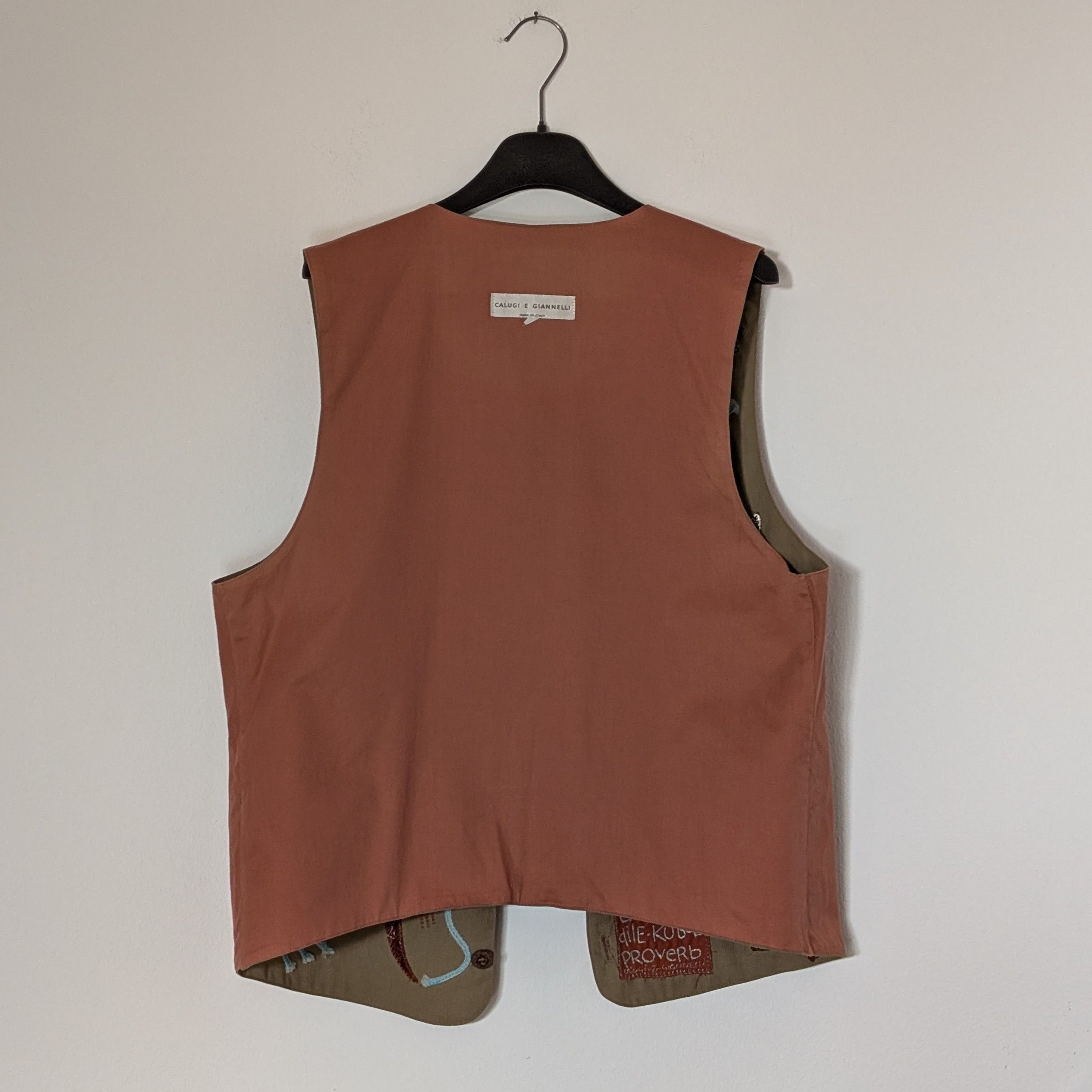 Calugi e Gianelli 🔥 Rare archive Calugi e Giannelli ethnic vest Size US M / EU 48-50 / 2 - 4 Thumbnail