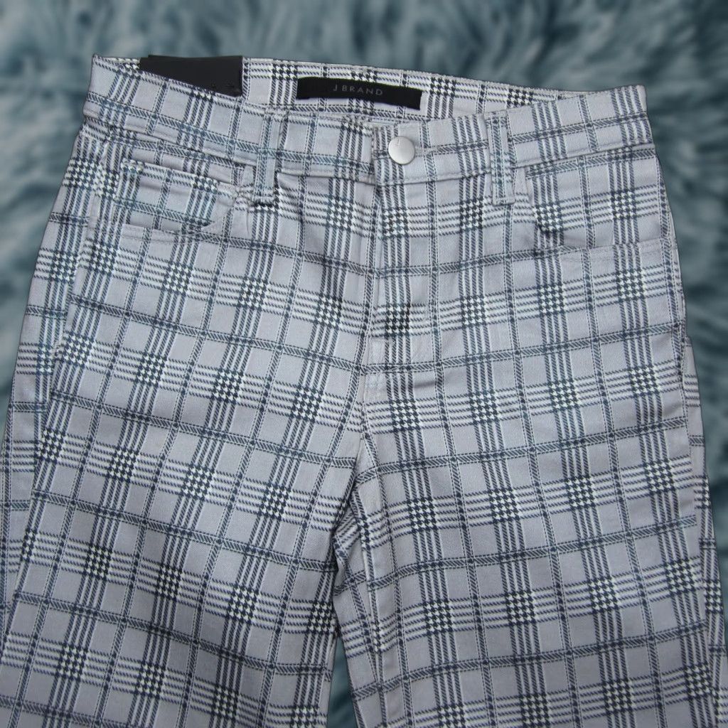 J Brand J Brand Pants Womens 25 Gray Selena Crop Boot Mid Rise Silverspoon 26x26 Size 42" / US 20 - 1 Thumbnail