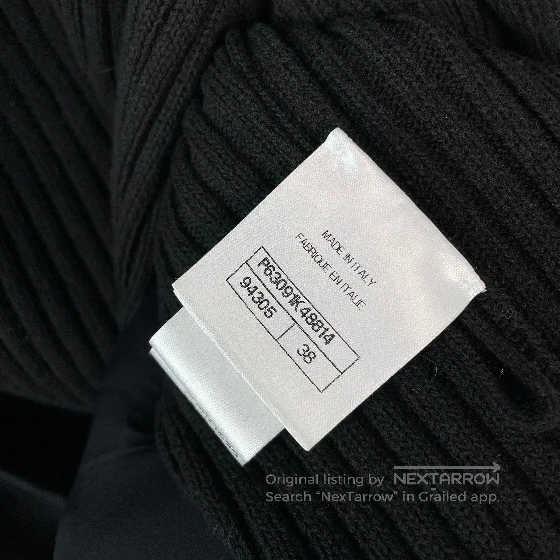 Chanel Chanel Black Gold Button Knit Cardigan. Size M / US 6-8 / IT 42-44 - 5 Thumbnail
