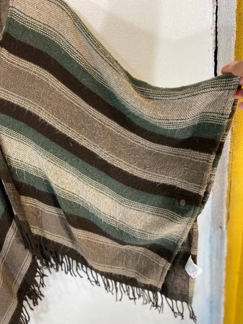 Japanese Brand clef de sol japanese brand poncho navajo style nice design Size ONE SIZE - 4 Thumbnail