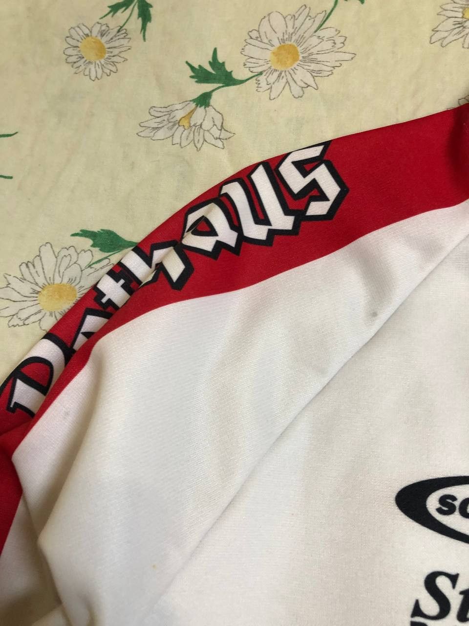 Vintage Cycling Jersey Mens Santini sportwear Size US L / EU 52-54 / 3 - 9 Thumbnail