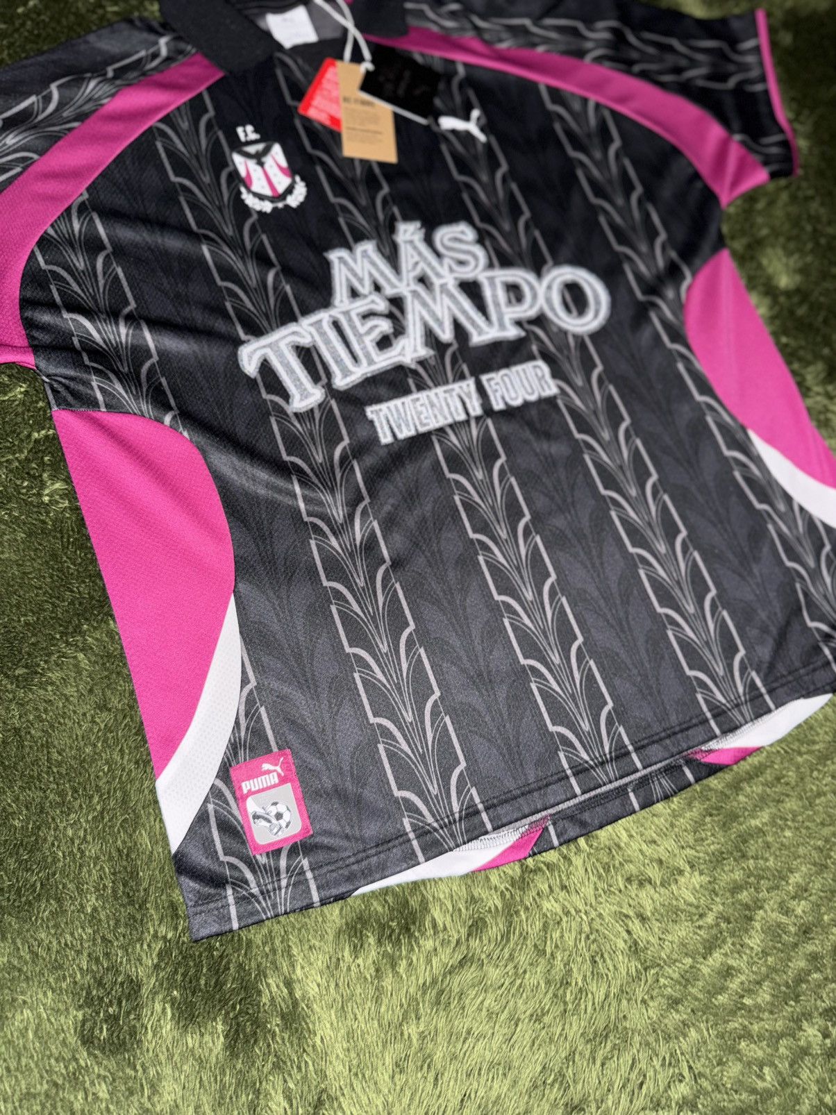 Puma × Skepta [L] Puma x Skepta MAS TIEMPO Jersey Tee Black Size US XL / EU 56 / 4 - 5 Thumbnail