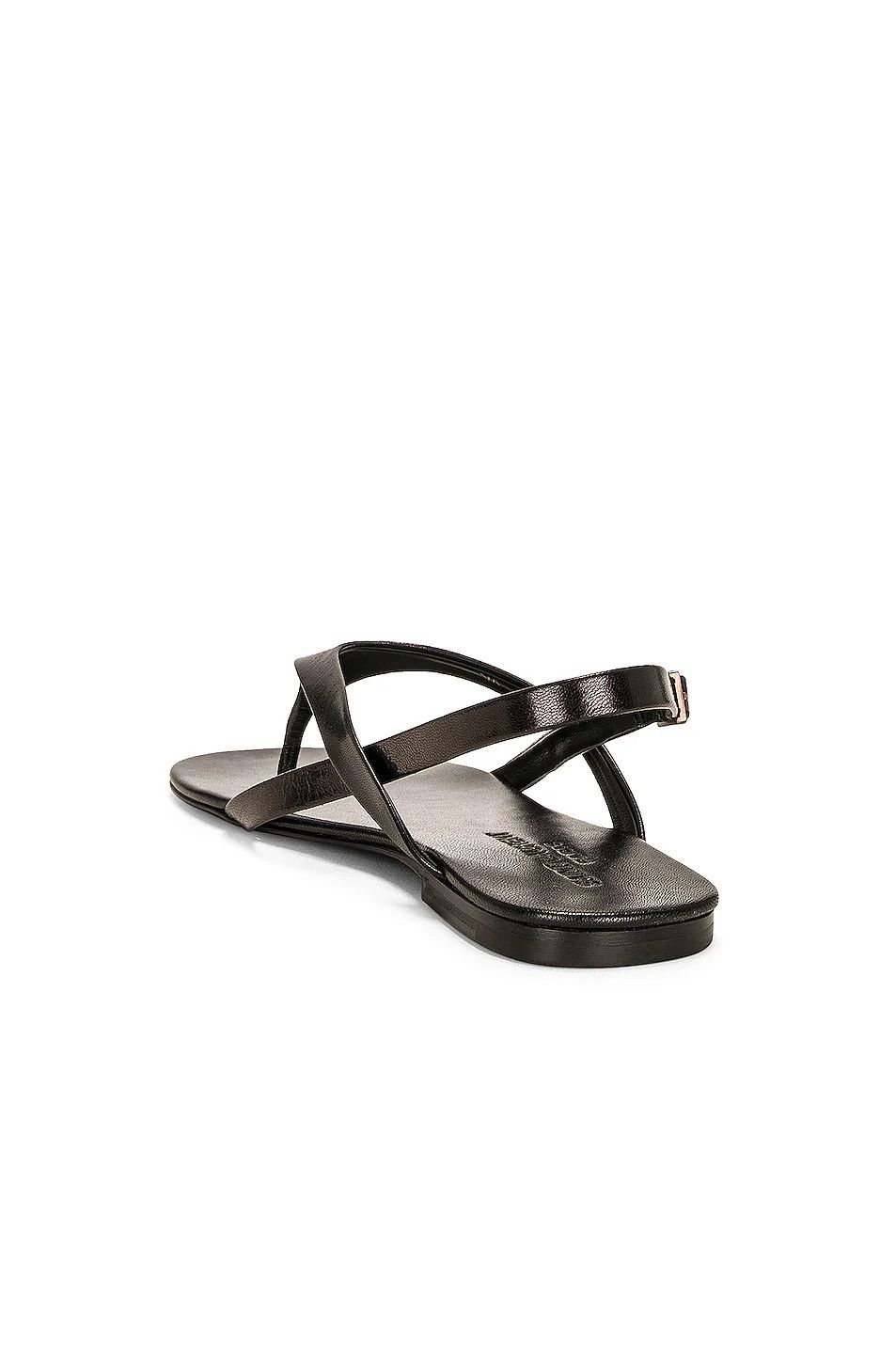 Saint Laurent Paris o1bcso1str1124 Keith Flat Sandals in Nero Size US 11 / IT 41 - 3 Thumbnail