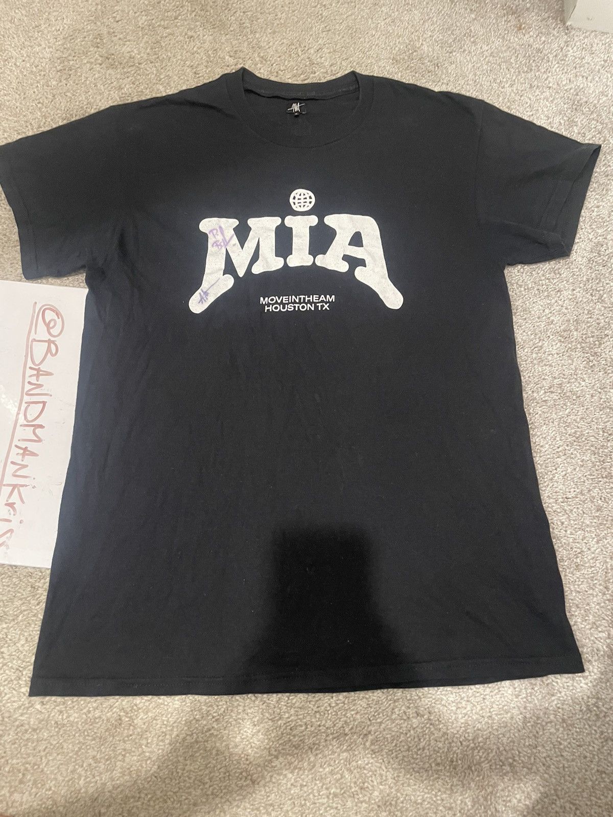 Band Tees × Vintage Autographed X MIA X Tour Tee X Aaron May X Dee Baby Size US M / EU 48-50 / 2 - 1 Thumbnail