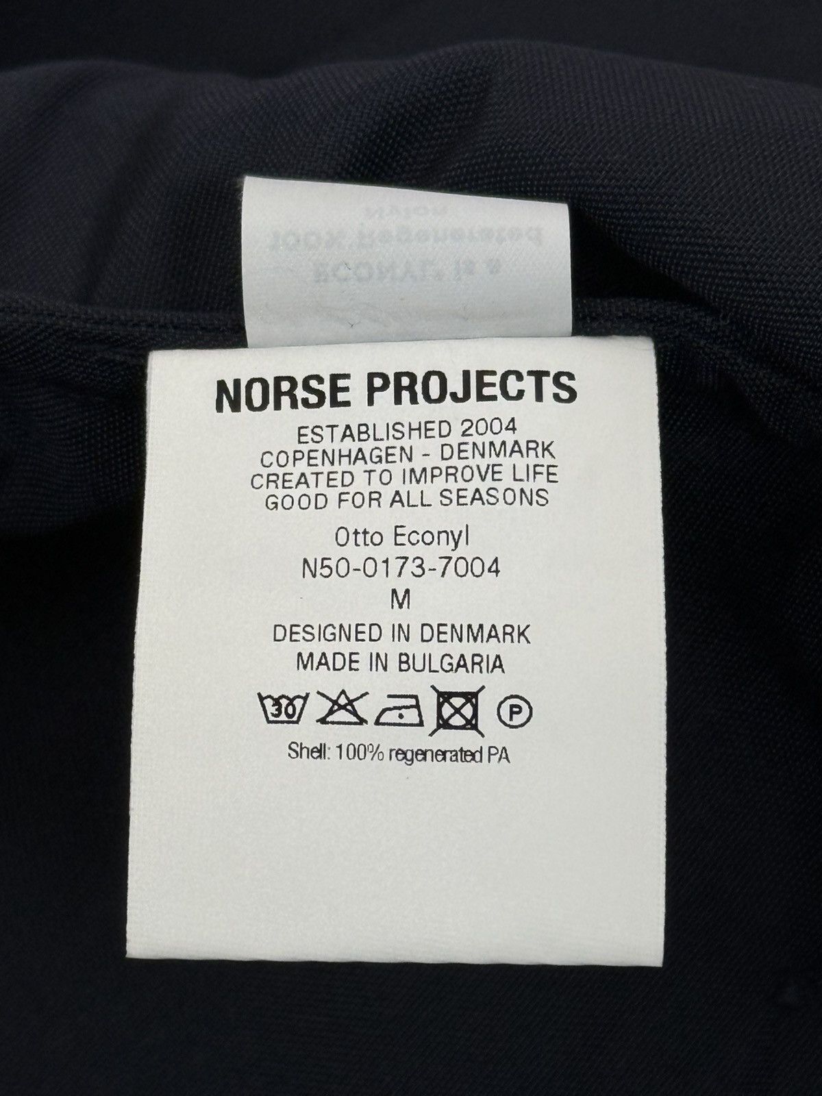 Norse Projects Norse Projects Otto Econyl Jacket Navy Size M Size US M / EU 48-50 / 2 - 11 Thumbnail